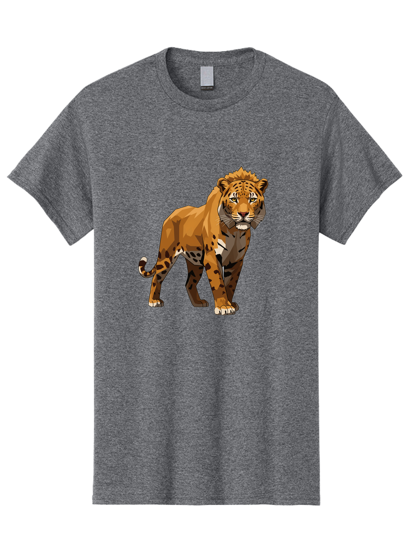 Cheetah Men'S Graphic Tee, 100% Cotton, Comfortable Casual Summer Wear, Machine Washable, Vintage Camera, Old Camera, Antique Camera, Black Camera, Classic Photography, Photography Equipment, Nostalgic Device, Film Camera, Camera Art Bam009