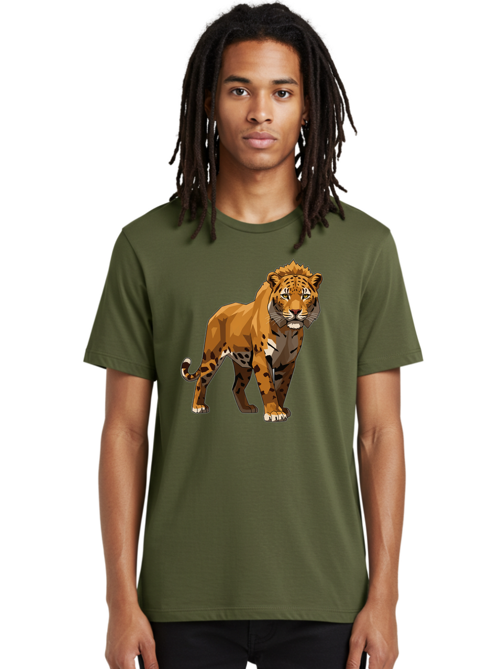 Cheetah Men'S Graphic Tee, 100% Cotton, Comfortable Casual Summer Wear, Machine Washable, Vintage Camera, Old Camera, Antique Camera, Black Camera, Classic Photography, Photography Equipment, Nostalgic Device, Film Camera, Camera Art Bam009