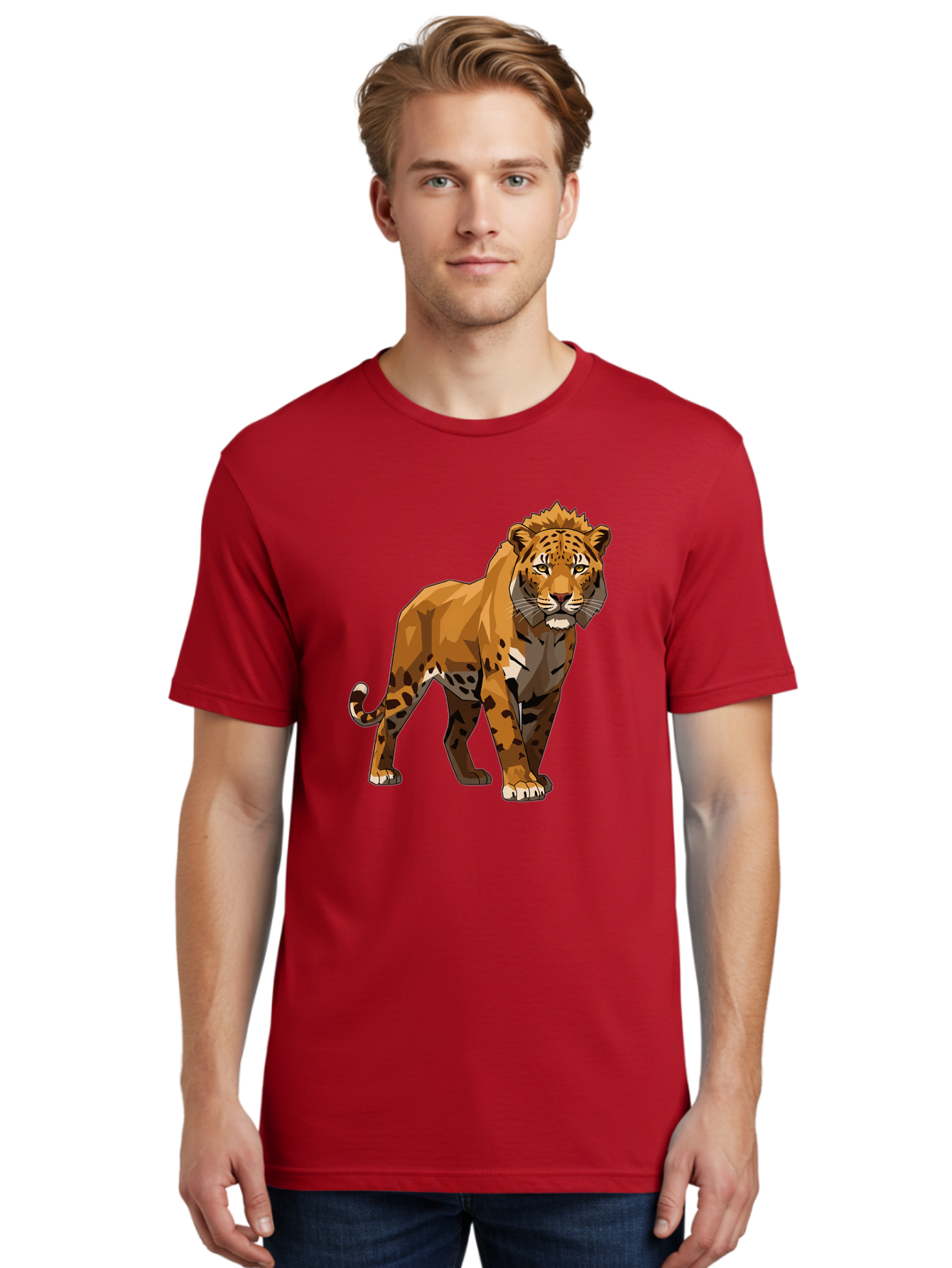 Cheetah Men'S Graphic Tee, 100% Cotton, Comfortable Casual Summer Wear, Machine Washable, Vintage Camera, Old Camera, Antique Camera, Black Camera, Classic Photography, Photography Equipment, Nostalgic Device, Film Camera, Camera Art Bam009