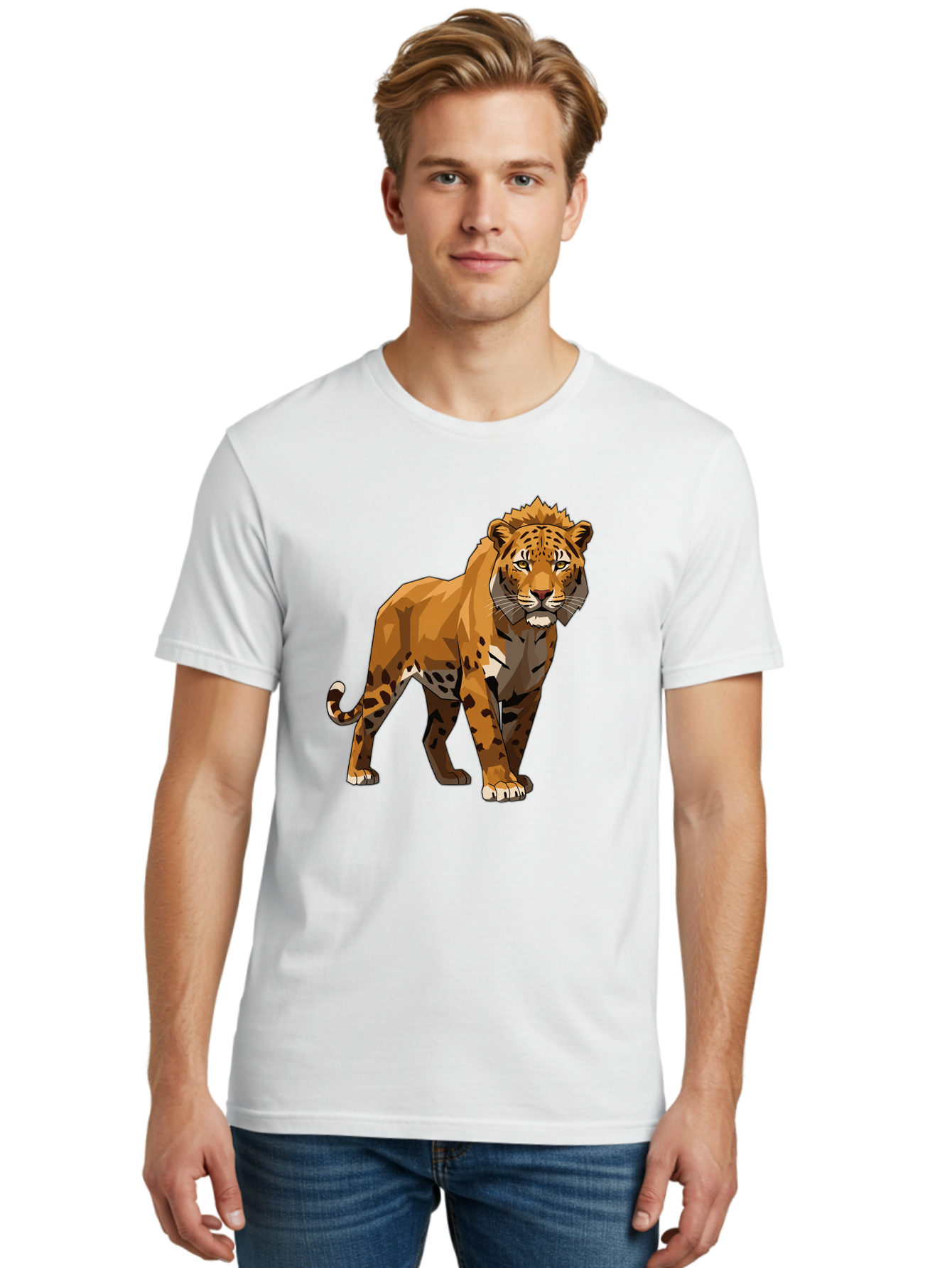 Cheetah Men'S Graphic Tee, 100% Cotton, Comfortable Casual Summer Wear, Machine Washable, Vintage Camera, Old Camera, Antique Camera, Black Camera, Classic Photography, Photography Equipment, Nostalgic Device, Film Camera, Camera Art Bam009