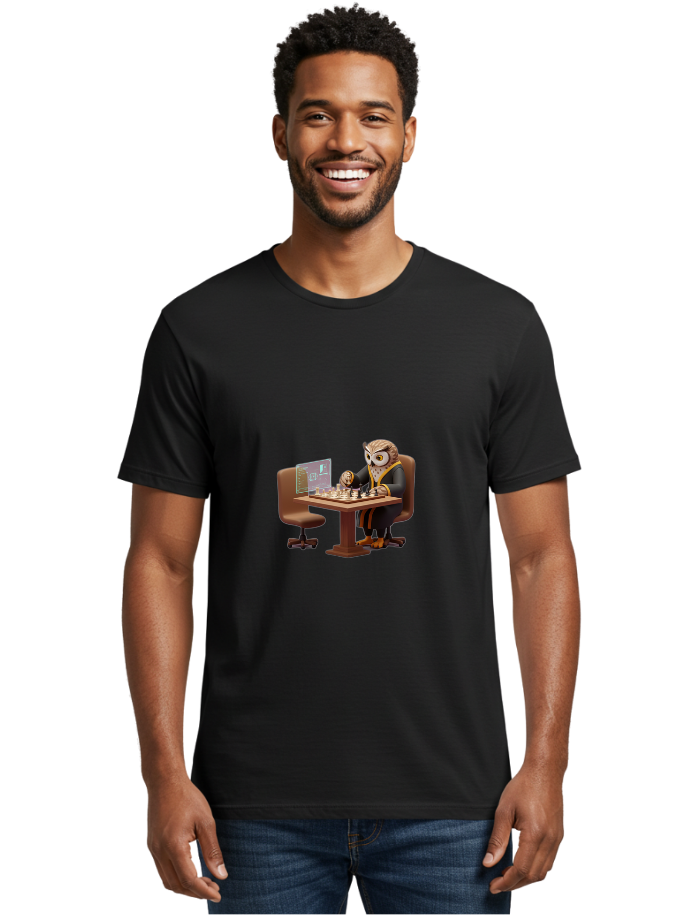 Chess-Owl Men'S Graphic Tee, 100% Cotton, Comfortable Casual Summer Wear, Machine Washable, Vintage Camera, Old Camera, Antique Camera, Black Camera, Classic Photography, Photography Equipment, Nostalgic Device, Film Camera, Camera Art Bam010