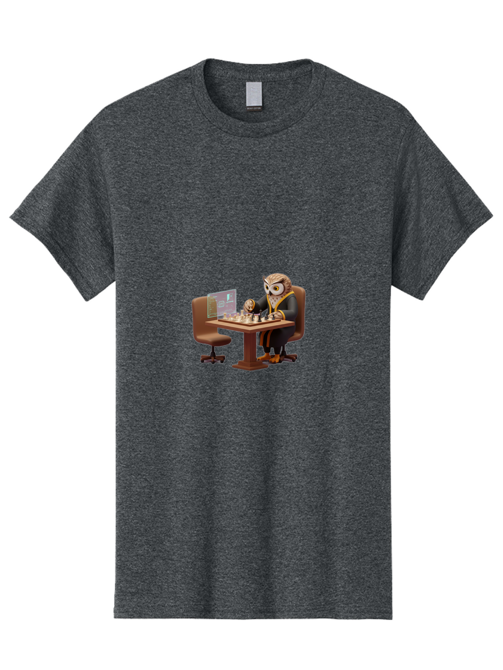 Chess-Owl Men'S Graphic Tee, 100% Cotton, Comfortable Casual Summer Wear, Machine Washable, Vintage Camera, Old Camera, Antique Camera, Black Camera, Classic Photography, Photography Equipment, Nostalgic Device, Film Camera, Camera Art Bam010