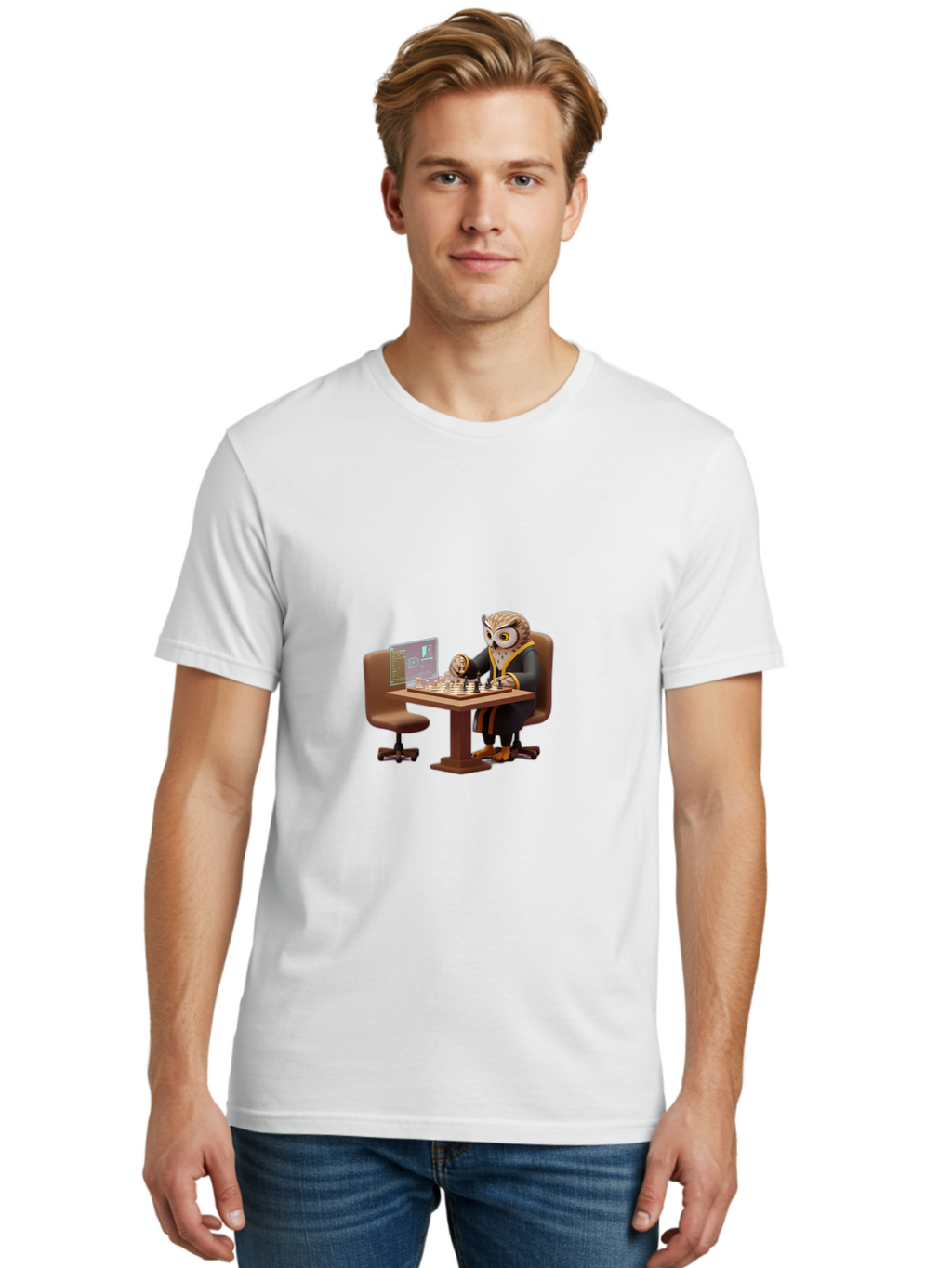 Chess-Owl Men'S Graphic Tee, 100% Cotton, Comfortable Casual Summer Wear, Machine Washable, Vintage Camera, Old Camera, Antique Camera, Black Camera, Classic Photography, Photography Equipment, Nostalgic Device, Film Camera, Camera Art Bam010