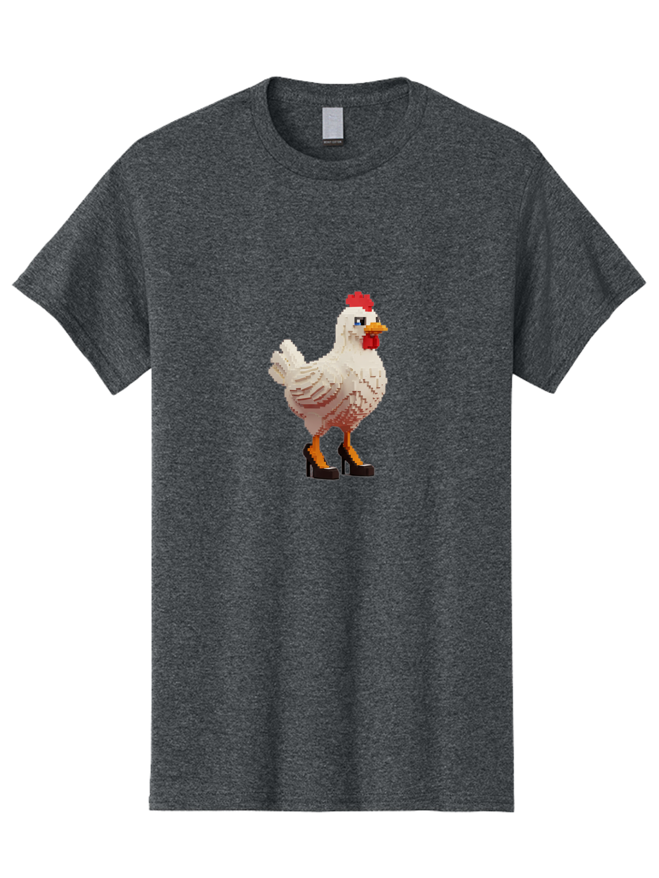 Chicken-High-Heels-1 Men'S Graphic Tee, 100% Cotton, Comfortable Casual Summer Wear, Machine Washable, Vintage Camera, Old Camera, Antique Camera, Black Camera, Classic Photography, Photography Equipment, Nostalgic Device, Film Camera, Bam011