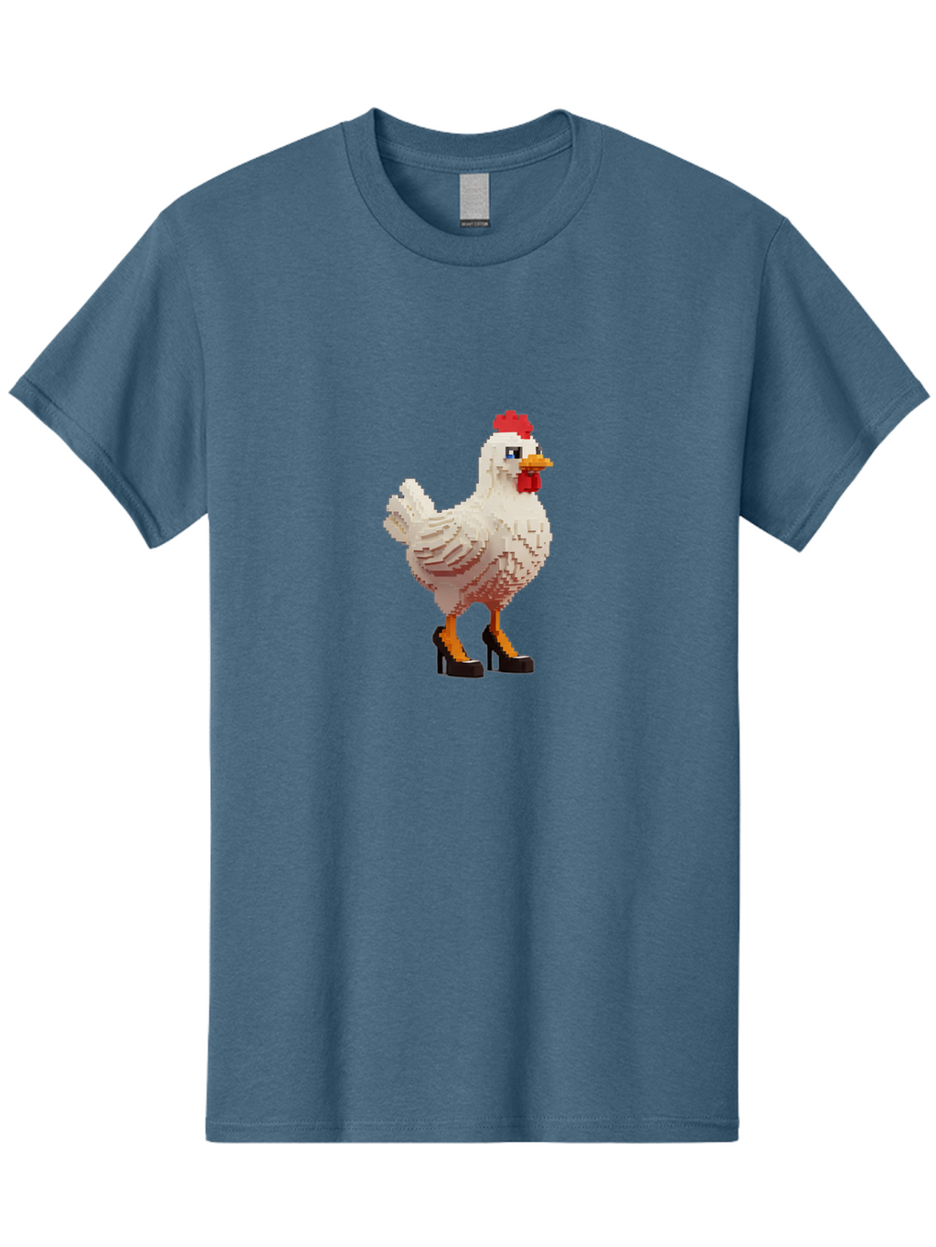 Chicken-High-Heels-1 Men'S Graphic Tee, 100% Cotton, Comfortable Casual Summer Wear, Machine Washable, Vintage Camera, Old Camera, Antique Camera, Black Camera, Classic Photography, Photography Equipment, Nostalgic Device, Film Camera, Bam011