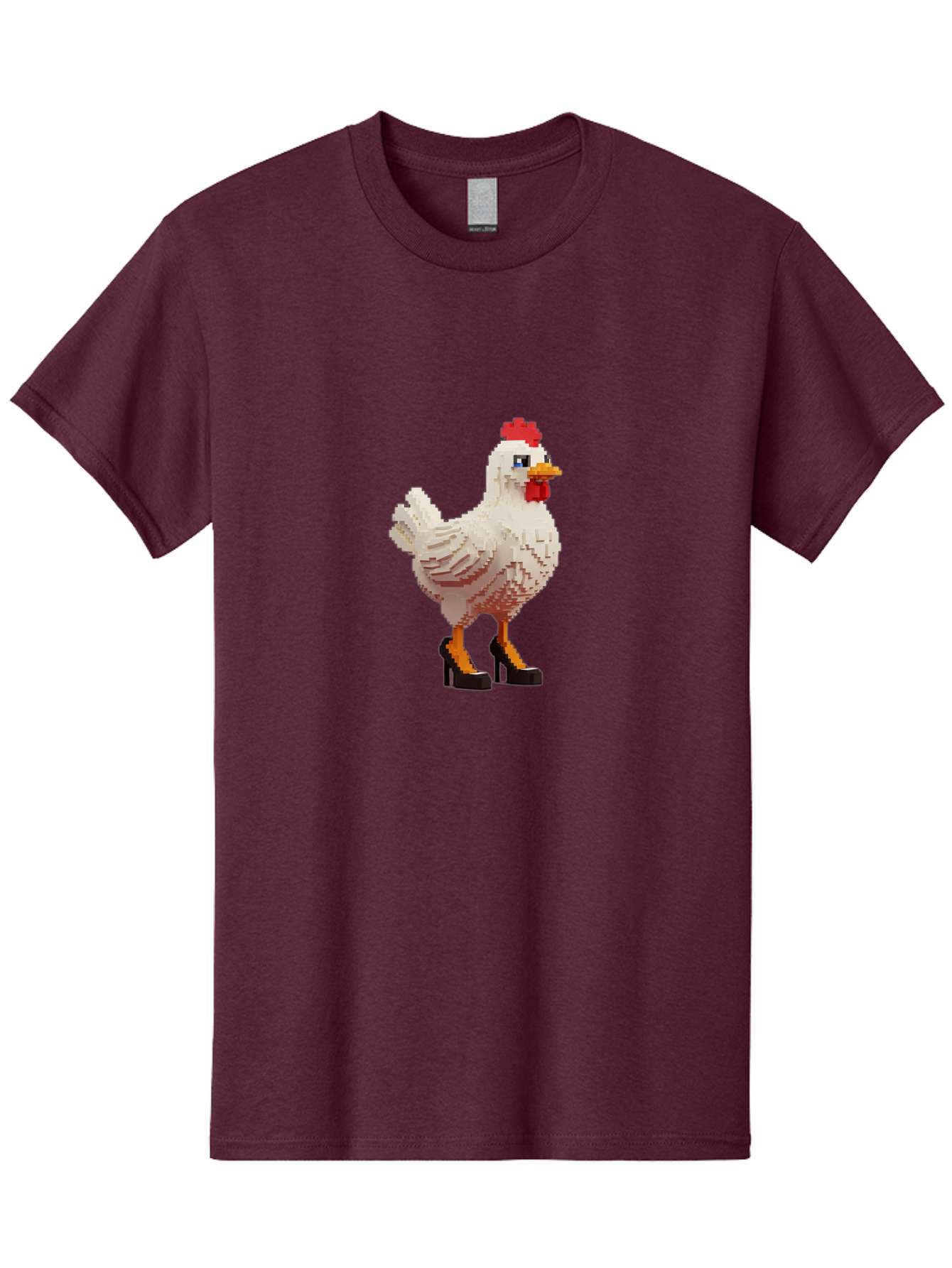 Chicken-High-Heels-1 Men'S Graphic Tee, 100% Cotton, Comfortable Casual Summer Wear, Machine Washable, Vintage Camera, Old Camera, Antique Camera, Black Camera, Classic Photography, Photography Equipment, Nostalgic Device, Film Camera, Bam011