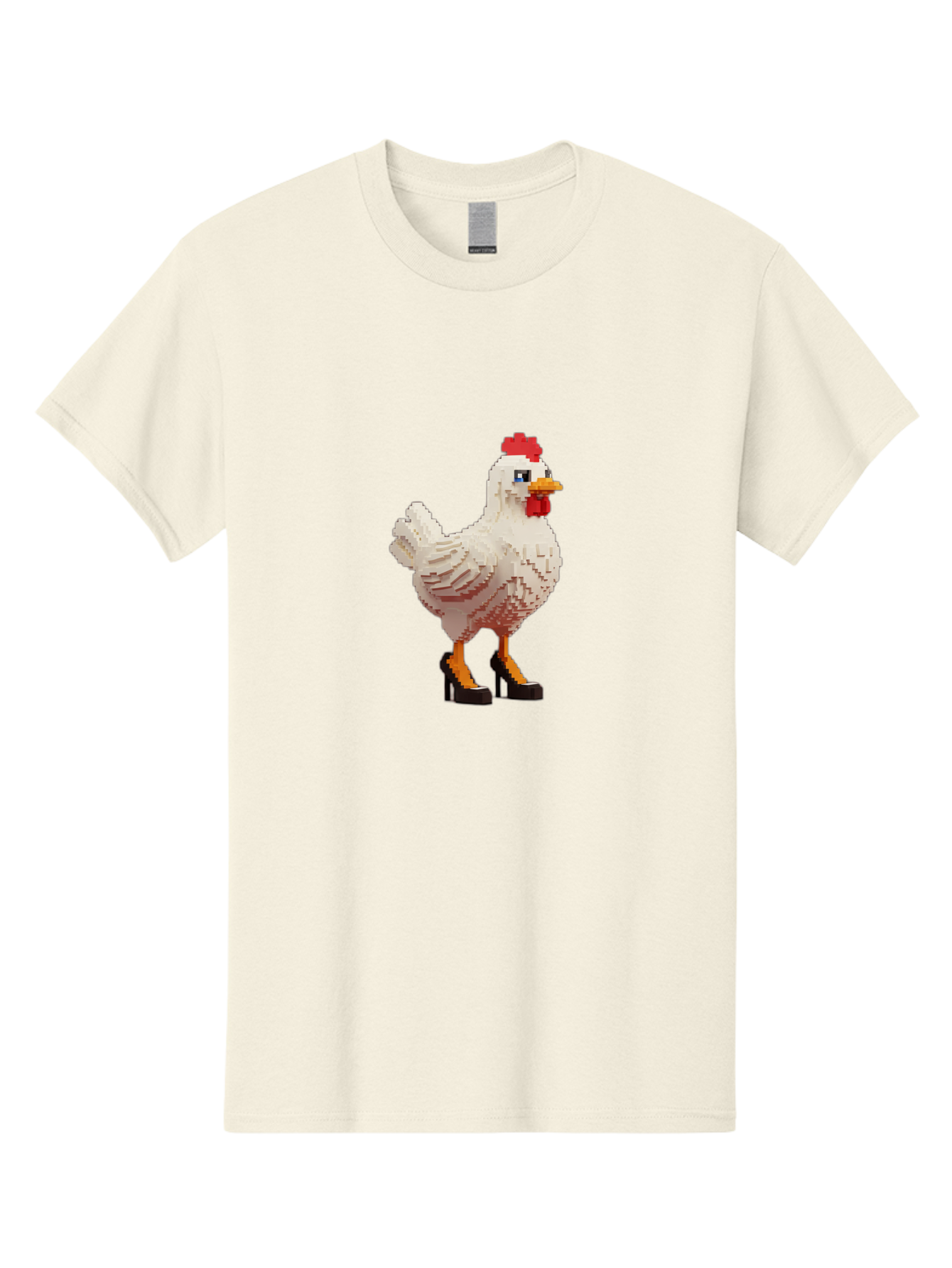 Chicken-High-Heels-1 Men'S Graphic Tee, 100% Cotton, Comfortable Casual Summer Wear, Machine Washable, Vintage Camera, Old Camera, Antique Camera, Black Camera, Classic Photography, Photography Equipment, Nostalgic Device, Film Camera, Bam011