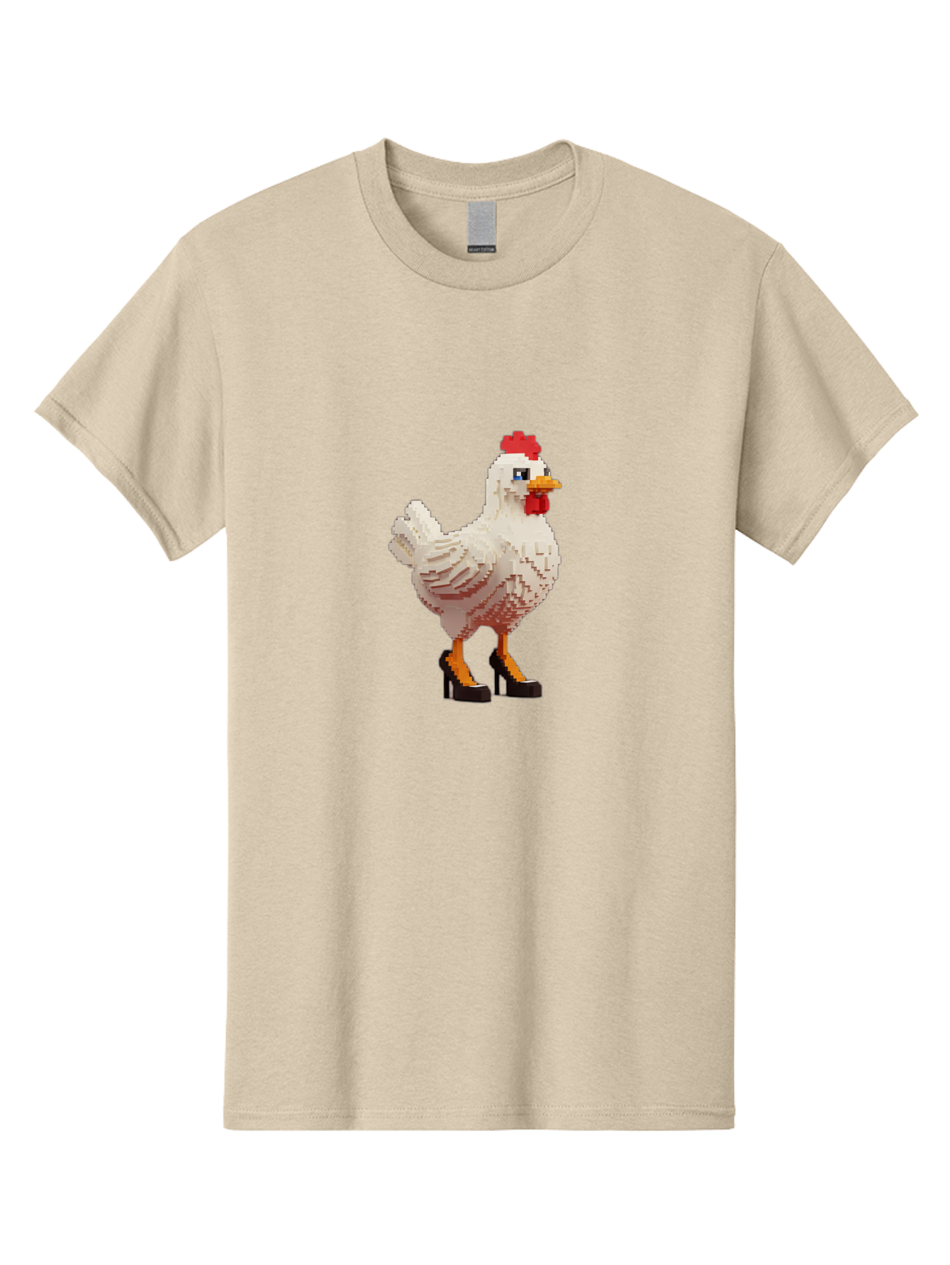 Chicken-High-Heels-1 Men'S Graphic Tee, 100% Cotton, Comfortable Casual Summer Wear, Machine Washable, Vintage Camera, Old Camera, Antique Camera, Black Camera, Classic Photography, Photography Equipment, Nostalgic Device, Film Camera, Bam011