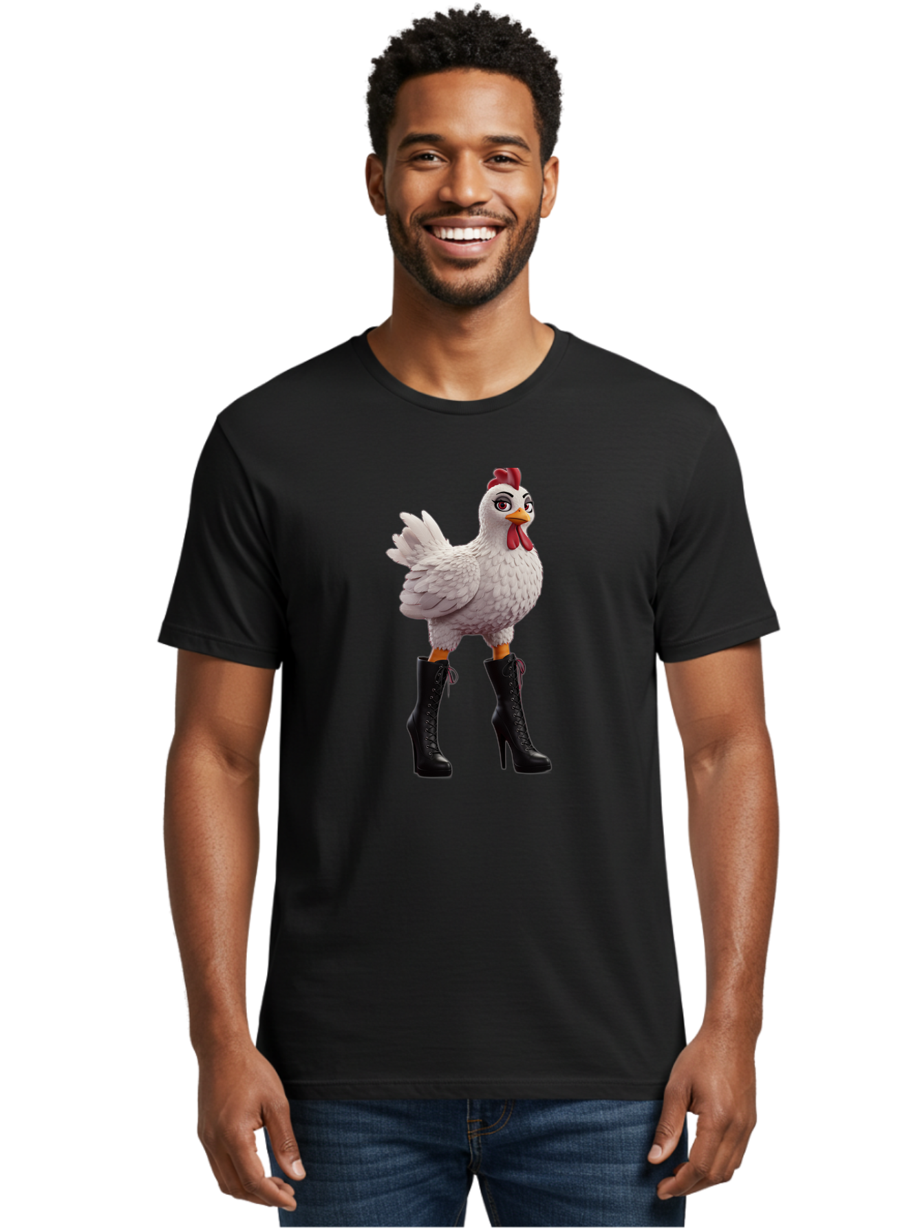 Chicken-In-Boots Men'S Graphic Tee, 100% Cotton, Comfortable Casual Summer Wear, Machine Washable, Vintage Camera, Old Camera, Antique Camera, Black Camera, Classic Photography, Photography Equipment, Nostalgic Device, Film Camera, Camera Art Bam013