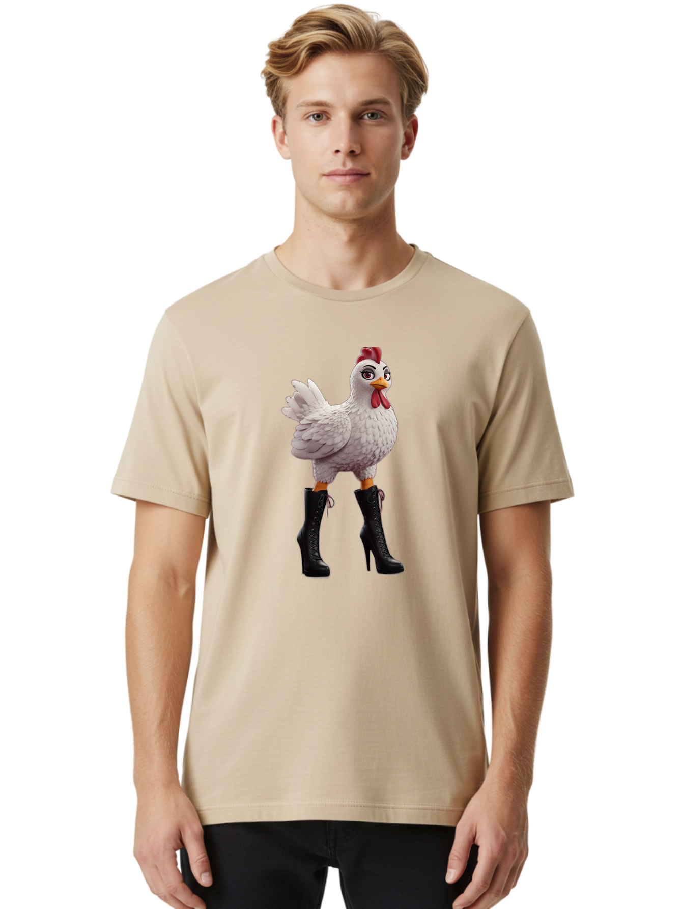 Chicken-In-Boots Men'S Graphic Tee, 100% Cotton, Comfortable Casual Summer Wear, Machine Washable, Vintage Camera, Old Camera, Antique Camera, Black Camera, Classic Photography, Photography Equipment, Nostalgic Device, Film Camera, Camera Art Bam013