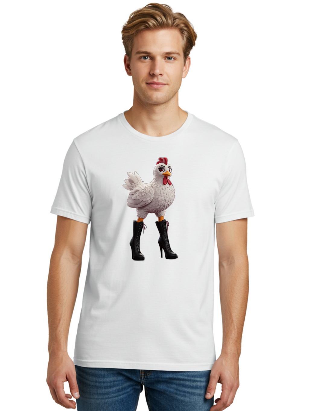 Chicken-In-Boots Men'S Graphic Tee, 100% Cotton, Comfortable Casual Summer Wear, Machine Washable, Vintage Camera, Old Camera, Antique Camera, Black Camera, Classic Photography, Photography Equipment, Nostalgic Device, Film Camera, Camera Art Bam013
