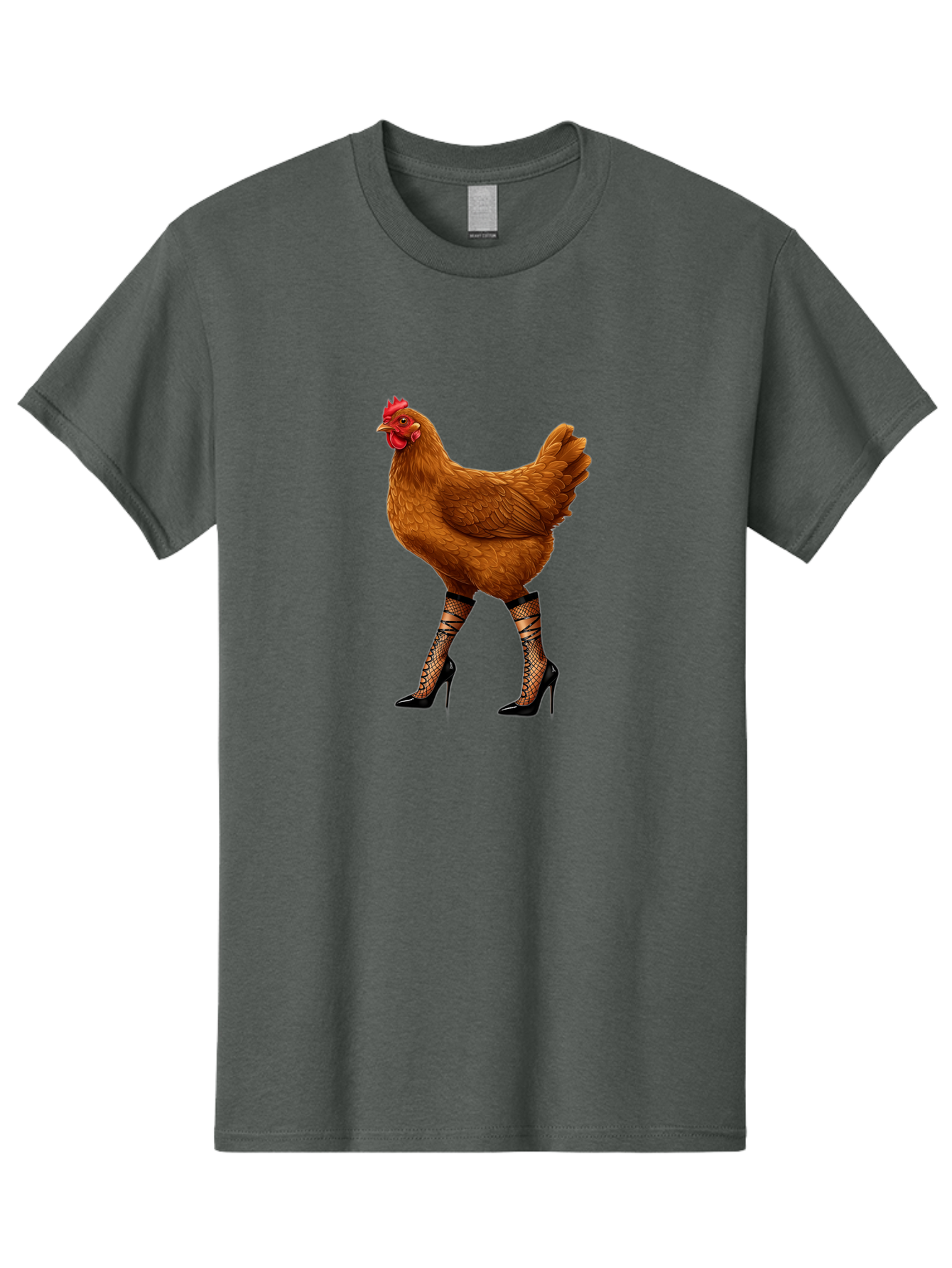 Chicken-In-Heels-1 Men'S Graphic Tee, 100% Cotton, Comfortable Casual Summer Wear, Machine Washable, Vintage Camera, Old Camera, Antique Camera, Black Camera, Classic Photography, Photography Equipment, Nostalgic Device, Film Camera, Bam014