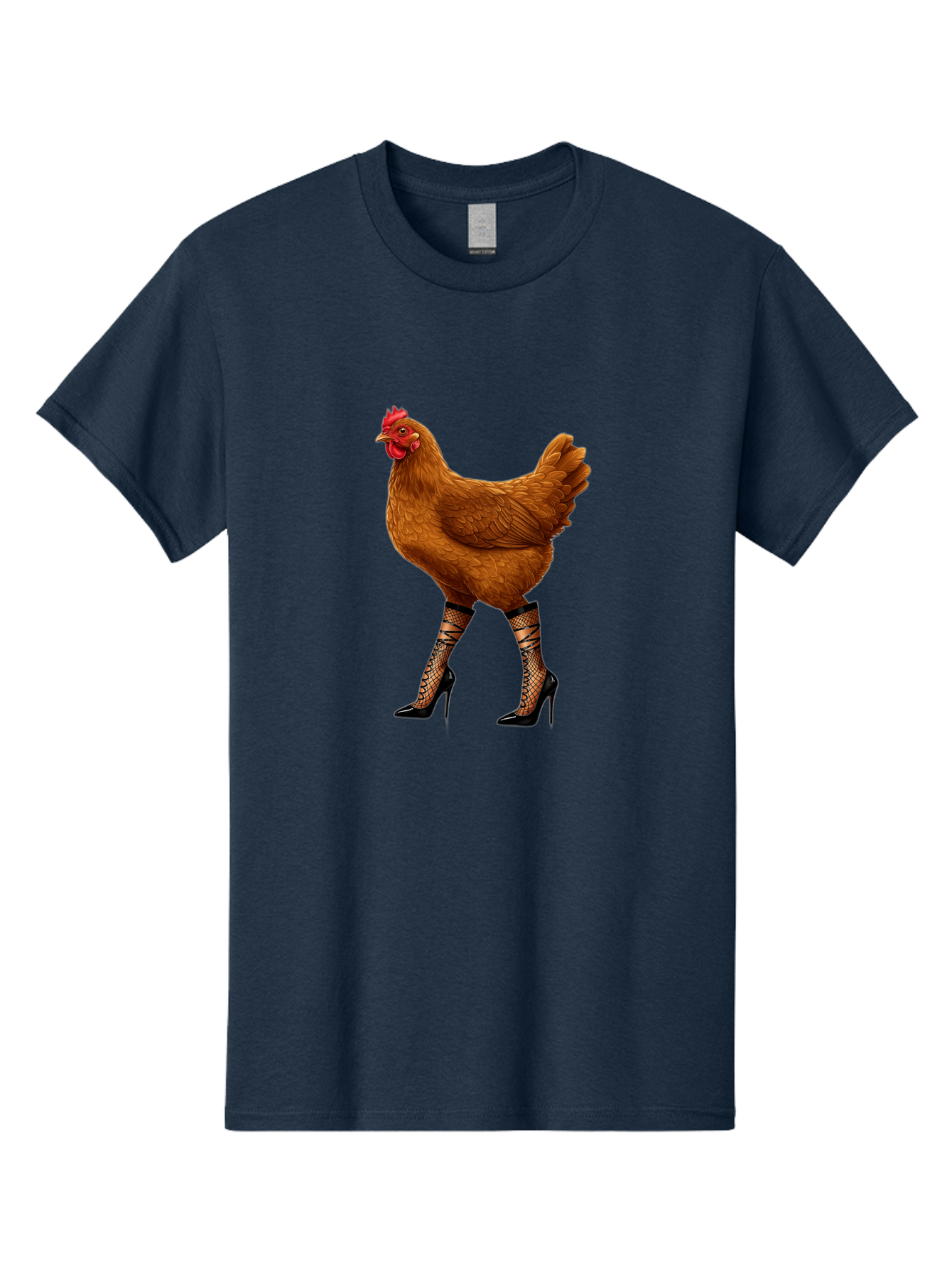 Chicken-In-Heels-1 Men'S Graphic Tee, 100% Cotton, Comfortable Casual Summer Wear, Machine Washable, Vintage Camera, Old Camera, Antique Camera, Black Camera, Classic Photography, Photography Equipment, Nostalgic Device, Film Camera, Bam014