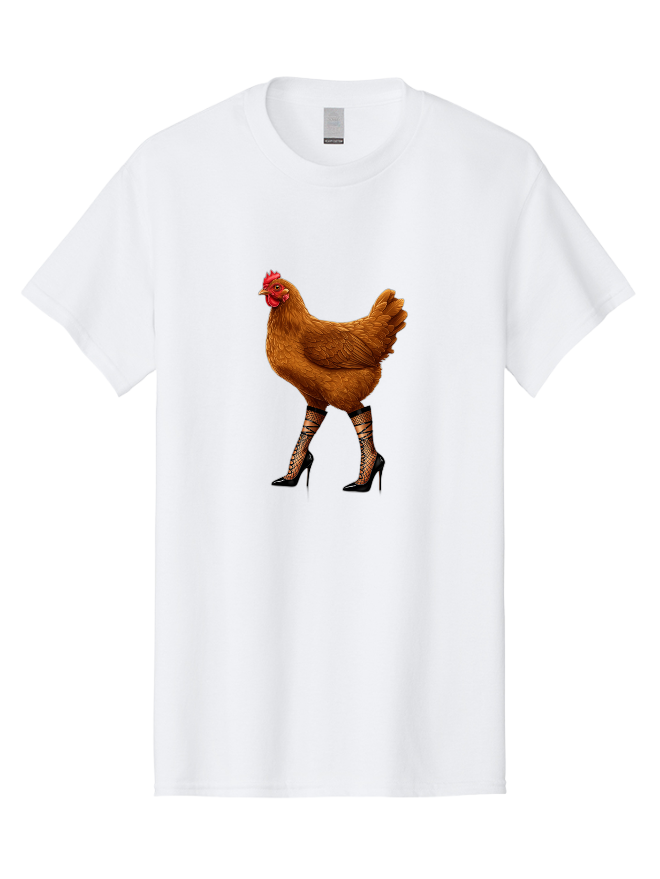 Chicken-In-Heels-1 Men'S Graphic Tee, 100% Cotton, Comfortable Casual Summer Wear, Machine Washable, Vintage Camera, Old Camera, Antique Camera, Black Camera, Classic Photography, Photography Equipment, Nostalgic Device, Film Camera, Bam014