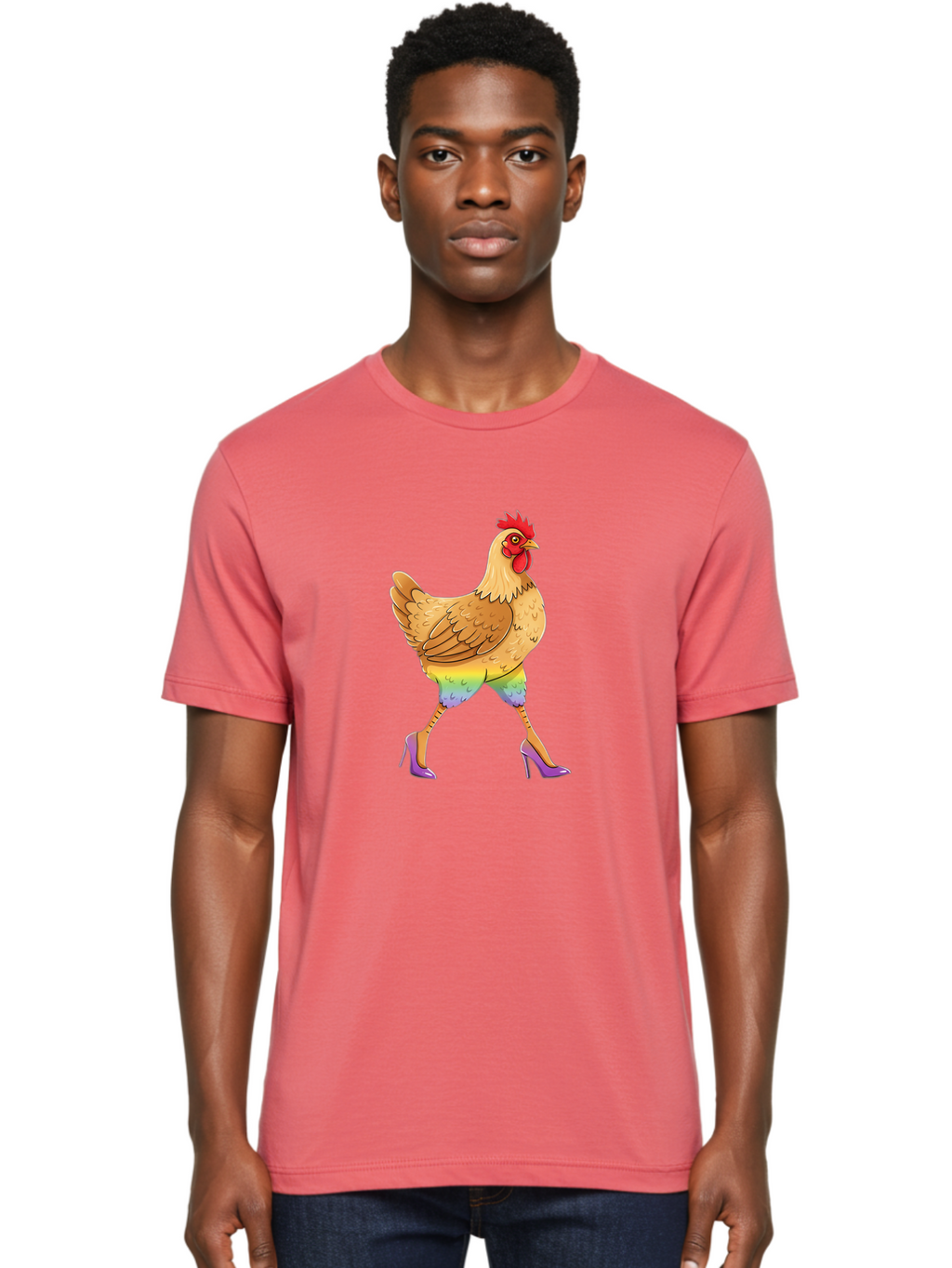 Chicken-In-Heels Men'S Graphic Tee, 100% Cotton, Comfortable Casual Summer Wear, Machine Washable, Vintage Camera, Old Camera, Antique Camera, Black Camera, Classic Photography, Photography Equipment, Nostalgic Device, Film Camera, Camera Art Bam015