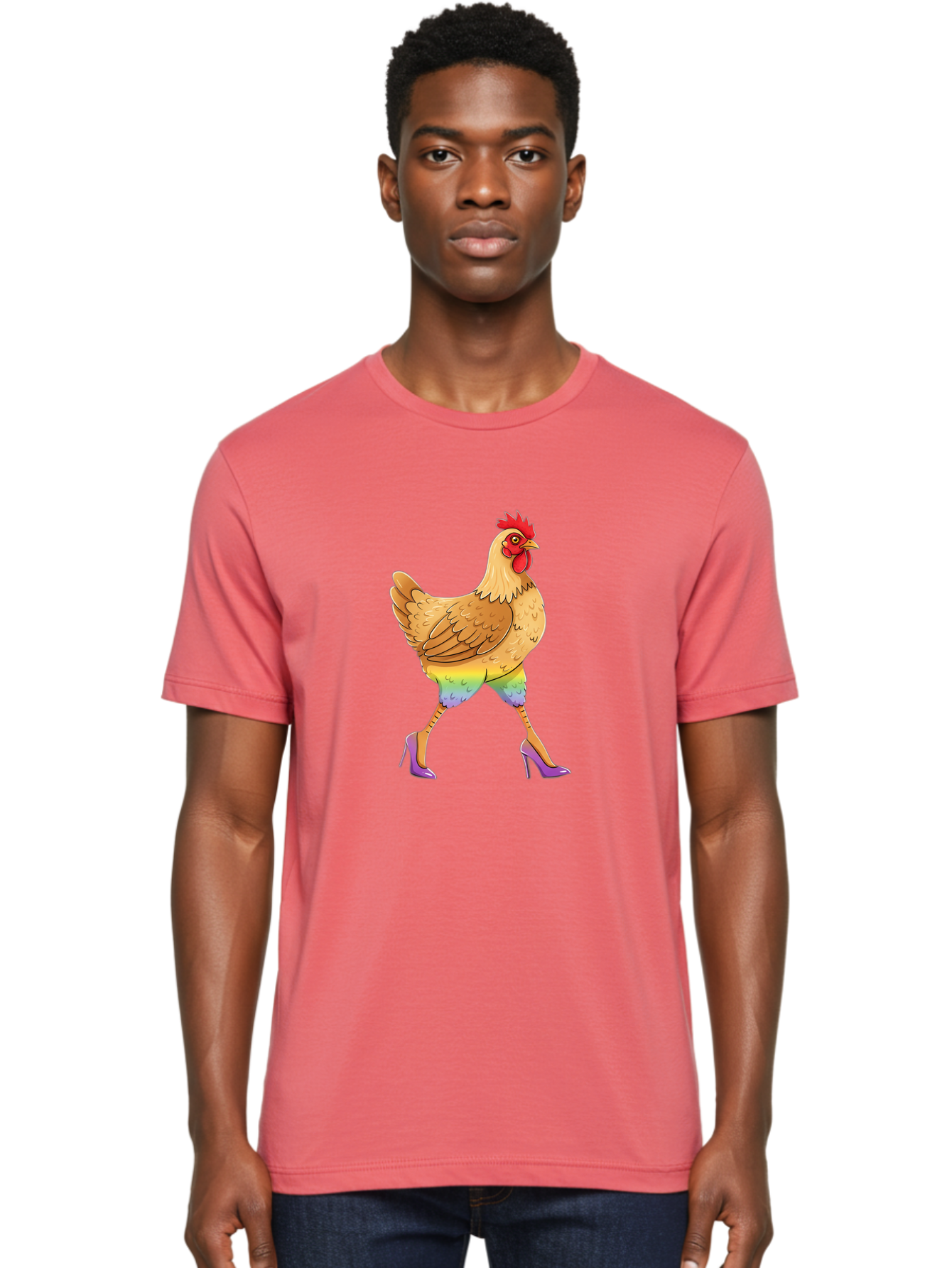 Chicken-In-Heels Men'S Graphic Tee, 100% Cotton, Comfortable Casual Summer Wear, Machine Washable, Vintage Camera, Old Camera, Antique Camera, Black Camera, Classic Photography, Photography Equipment, Nostalgic Device, Film Camera, Camera Art Bam015