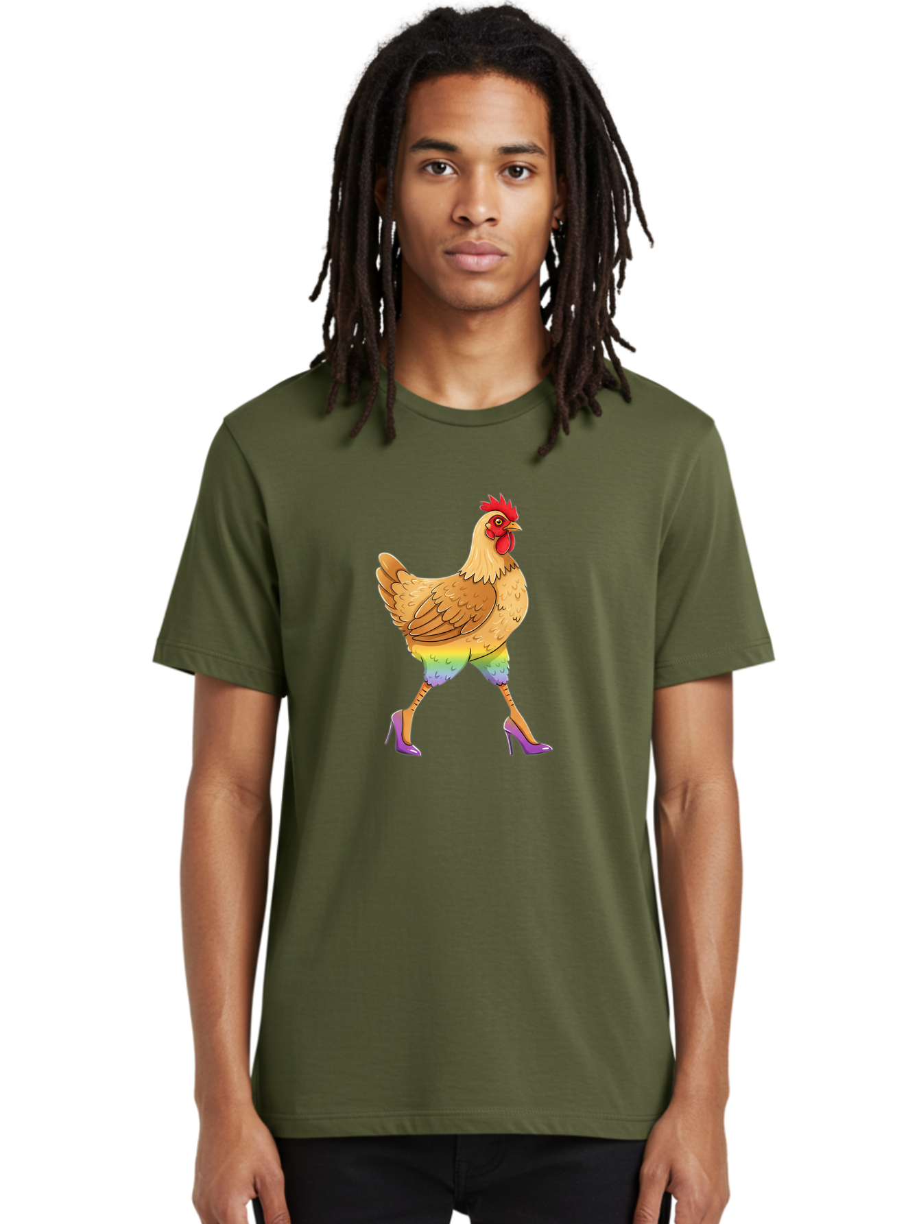 Chicken-In-Heels Men'S Graphic Tee, 100% Cotton, Comfortable Casual Summer Wear, Machine Washable, Vintage Camera, Old Camera, Antique Camera, Black Camera, Classic Photography, Photography Equipment, Nostalgic Device, Film Camera, Camera Art Bam015