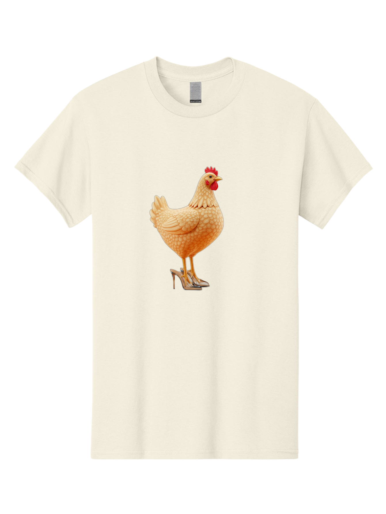Chicken-In-High-Heels-1 Men'S Graphic Tee, 100% Cotton, Comfortable Casual Summer Wear, Machine Washable, Vintage Camera, Old Camera, Antique Camera, Black Camera, Classic Photography, Photography Equipment, Nostalgic Device, Film Camera, Bam016