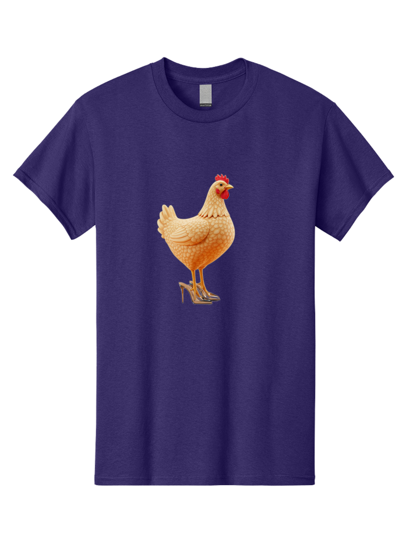 Chicken-In-High-Heels-1 Men'S Graphic Tee, 100% Cotton, Comfortable Casual Summer Wear, Machine Washable, Vintage Camera, Old Camera, Antique Camera, Black Camera, Classic Photography, Photography Equipment, Nostalgic Device, Film Camera, Bam016