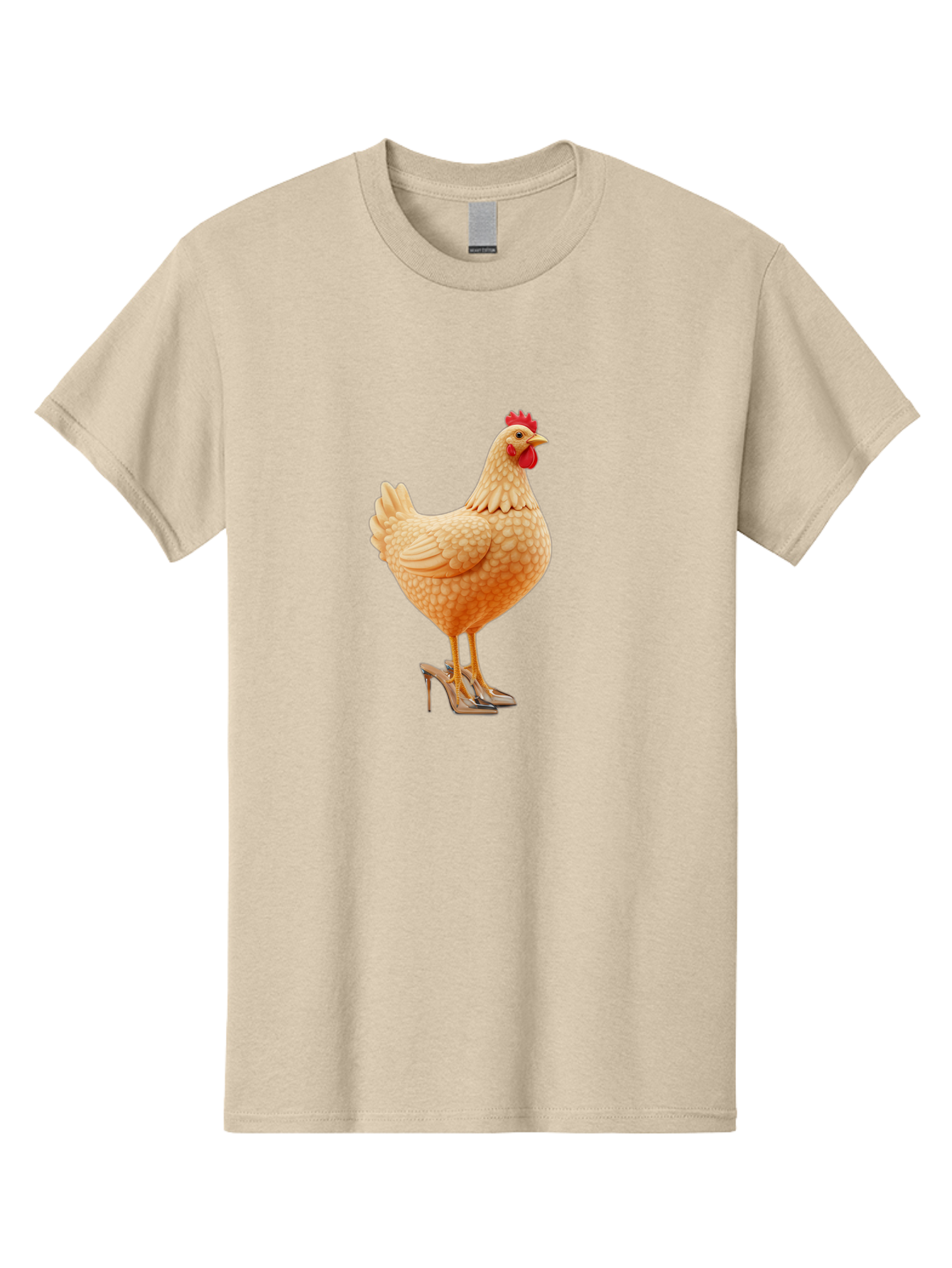 Chicken-In-High-Heels-1 Men'S Graphic Tee, 100% Cotton, Comfortable Casual Summer Wear, Machine Washable, Vintage Camera, Old Camera, Antique Camera, Black Camera, Classic Photography, Photography Equipment, Nostalgic Device, Film Camera, Bam016