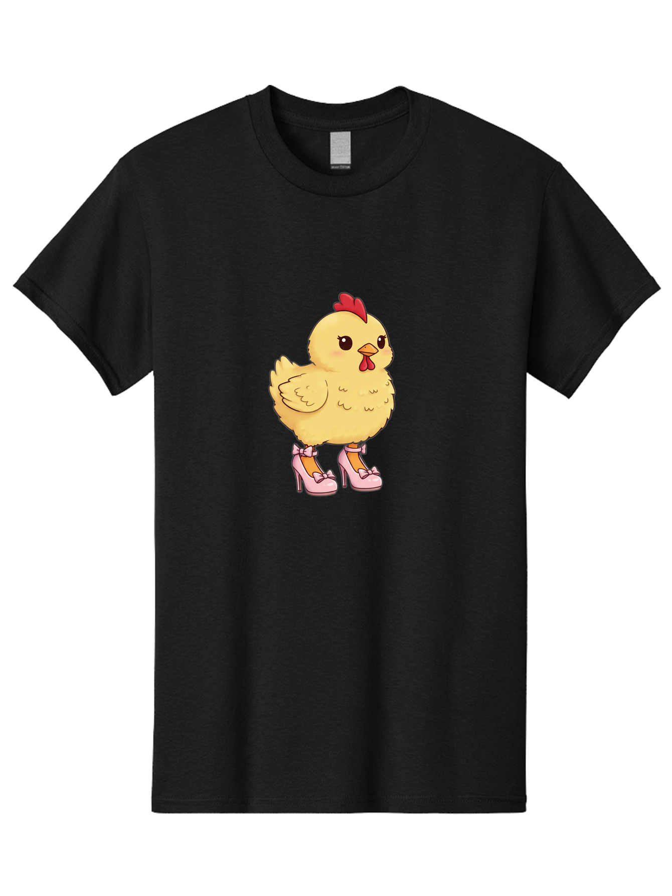 Chicken-In-High-Heels-3 Men'S Graphic Tee, 100% Cotton, Comfortable Casual Summer Wear, Machine Washable, Vintage Camera, Old Camera, Antique Camera, Black Camera, Classic Photography, Photography Equipment, Nostalgic Device, Film Camera, Bam018