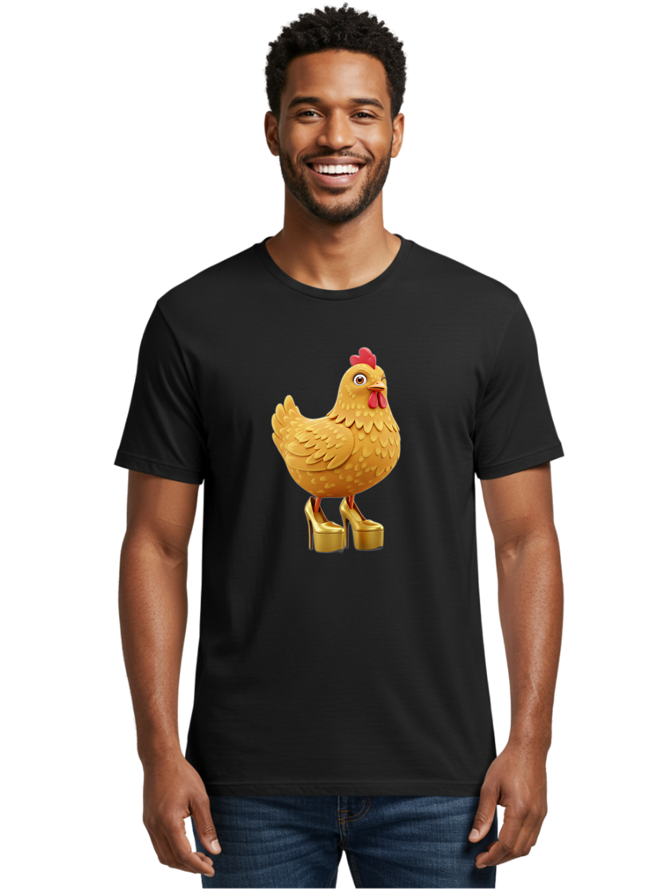 Chicken-In-High-Heels Men'S Graphic Tee, 100% Cotton, Comfortable Casual Summer Wear, Machine Washable, Vintage Camera, Old Camera, Antique Camera, Black Camera, Classic Photography, Photography Equipment, Nostalgic Device, Film Camera, Bam019