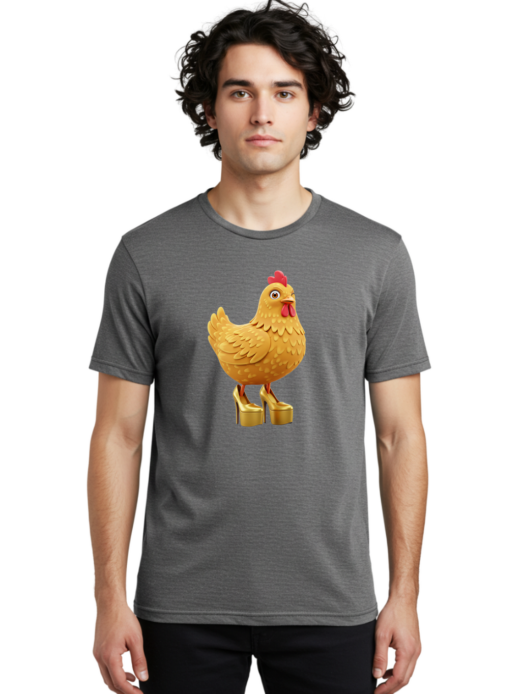 Chicken-In-High-Heels Men'S Graphic Tee, 100% Cotton, Comfortable Casual Summer Wear, Machine Washable, Vintage Camera, Old Camera, Antique Camera, Black Camera, Classic Photography, Photography Equipment, Nostalgic Device, Film Camera, Bam019