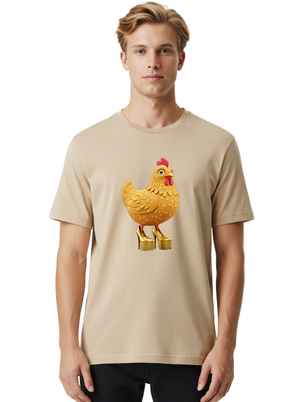 Chicken-In-High-Heels Men'S Graphic Tee, 100% Cotton, Comfortable Casual Summer Wear, Machine Washable, Vintage Camera, Old Camera, Antique Camera, Black Camera, Classic Photography, Photography Equipment, Nostalgic Device, Film Camera, Bam019