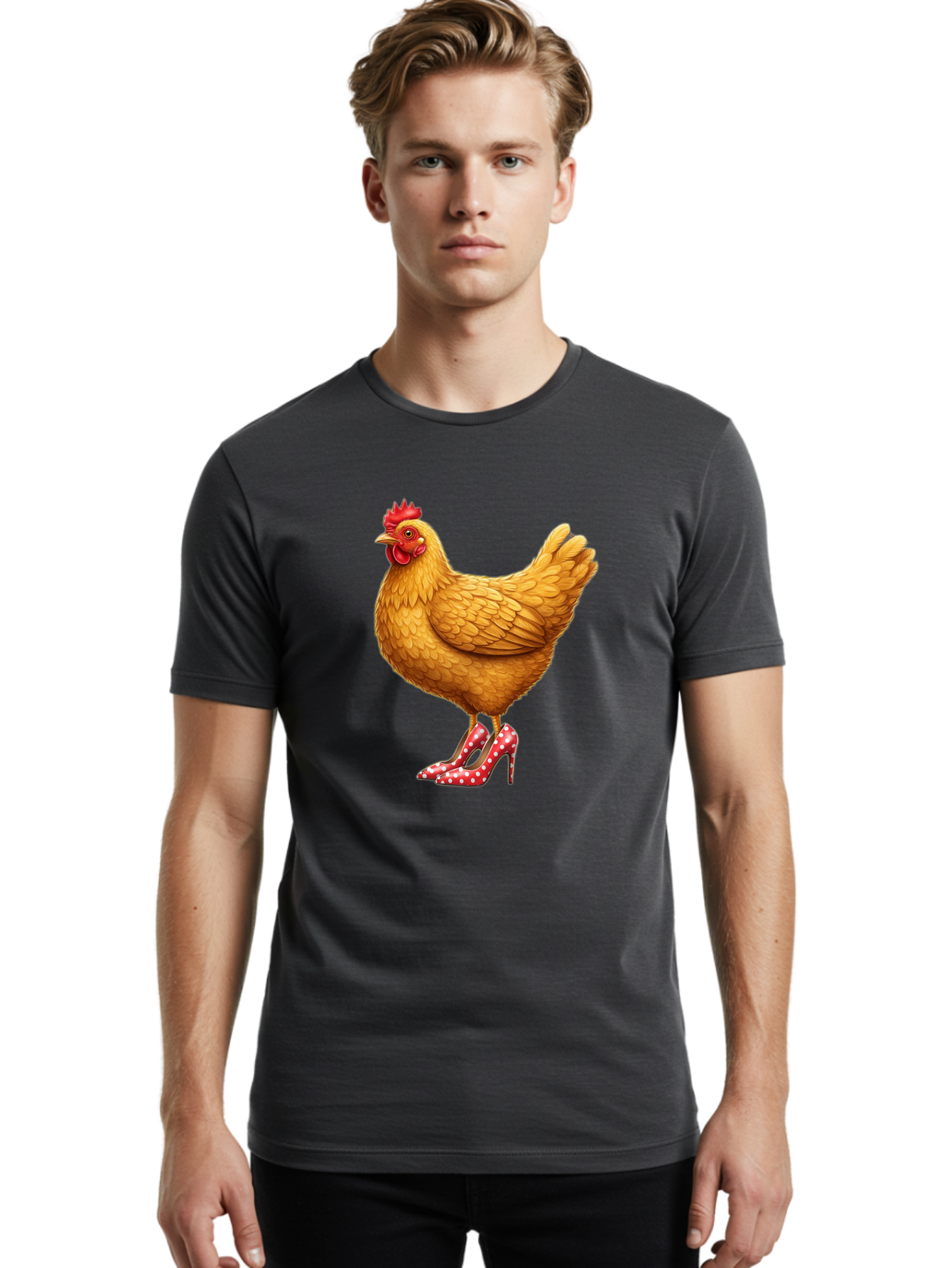 Chicken-In-Stilettos Men'S Graphic Tee, 100% Cotton, Comfortable Casual Summer Wear, Machine Washable, Vintage Camera, Old Camera, Antique Camera, Black Camera, Classic Photography, Photography Equipment, Nostalgic Device, Film Camera, Bam020