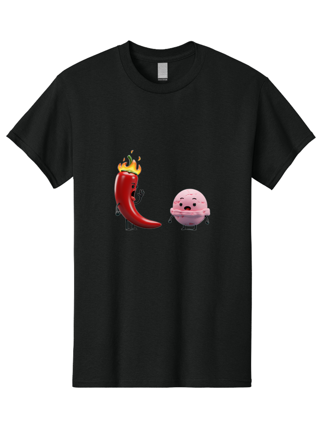 Chili-Pepper-And-Meatball Men'S Graphic Tee, 100% Cotton, Comfortable Casual Summer Wear, Machine Washable, Vintage Camera, Old Camera, Antique Camera, Black Camera, Classic Photography, Photography Equipment, Nostalgic Device, Film Camera, Bam022