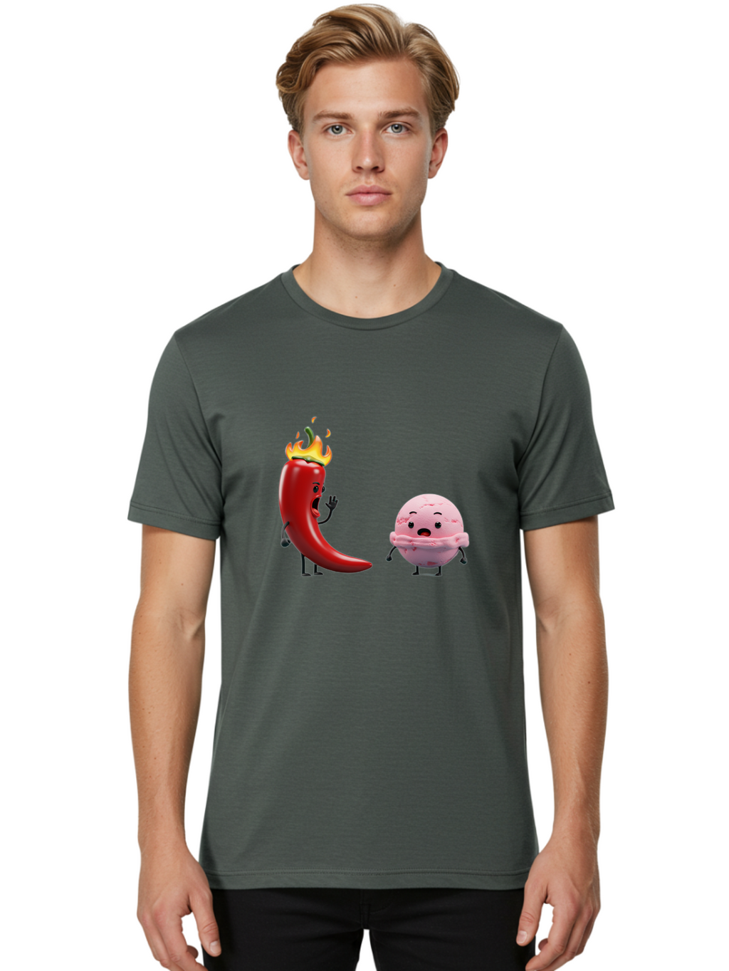 Chili-Pepper-And-Meatball Men'S Graphic Tee, 100% Cotton, Comfortable Casual Summer Wear, Machine Washable, Vintage Camera, Old Camera, Antique Camera, Black Camera, Classic Photography, Photography Equipment, Nostalgic Device, Film Camera, Bam022