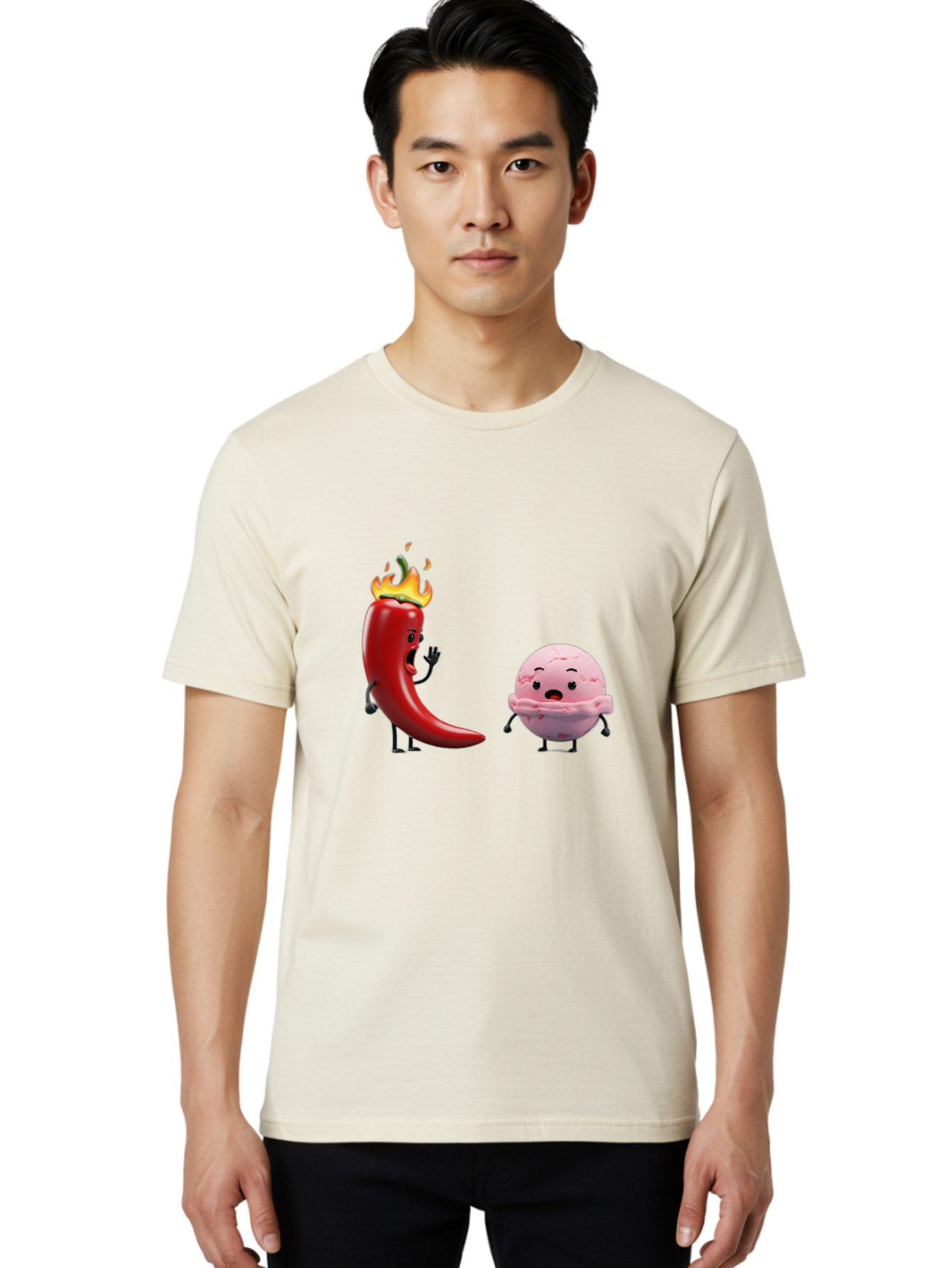 Chili-Pepper-And-Meatball Men'S Graphic Tee, 100% Cotton, Comfortable Casual Summer Wear, Machine Washable, Vintage Camera, Old Camera, Antique Camera, Black Camera, Classic Photography, Photography Equipment, Nostalgic Device, Film Camera, Bam022