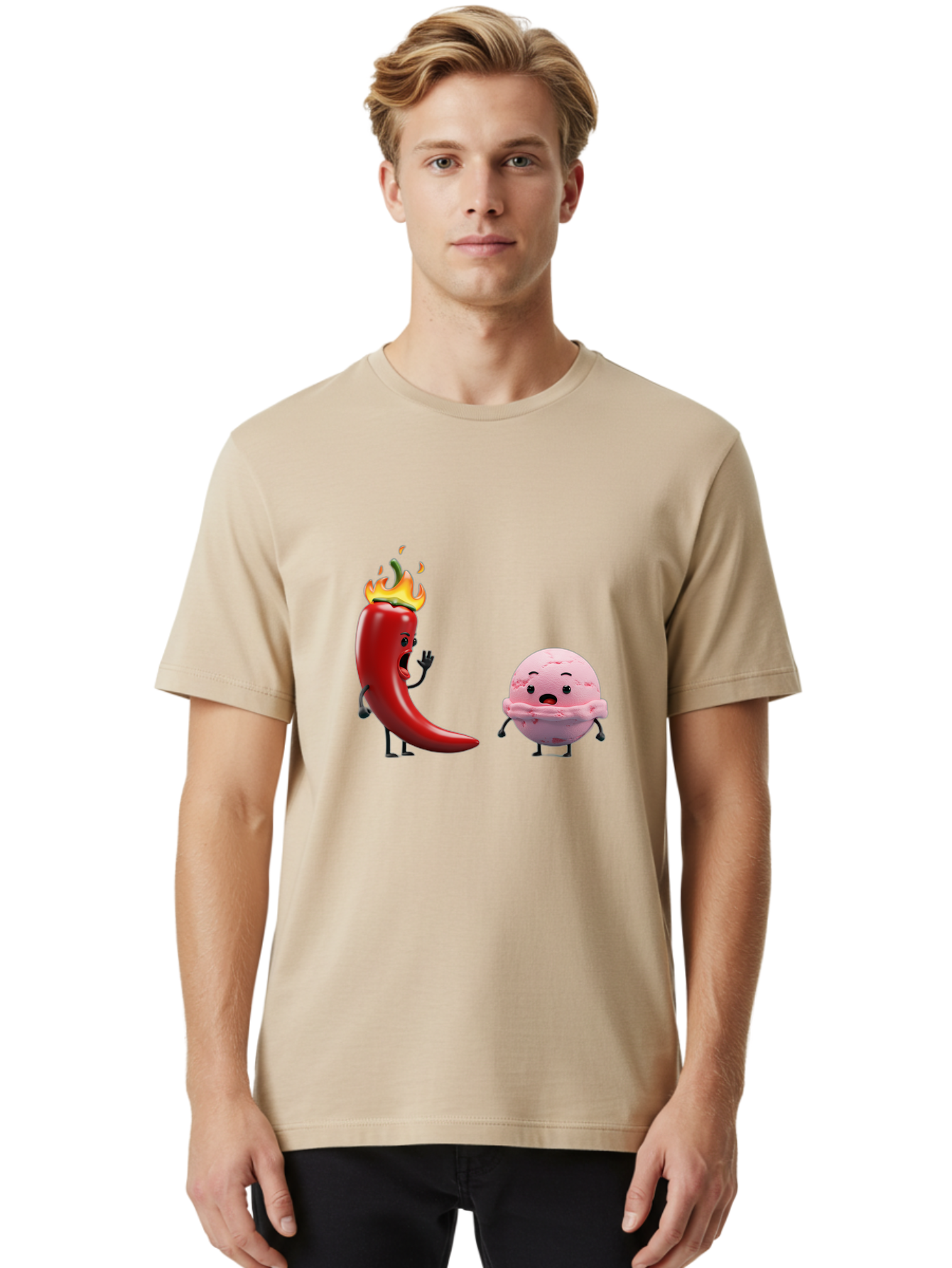 Chili-Pepper-And-Meatball Men'S Graphic Tee, 100% Cotton, Comfortable Casual Summer Wear, Machine Washable, Vintage Camera, Old Camera, Antique Camera, Black Camera, Classic Photography, Photography Equipment, Nostalgic Device, Film Camera, Bam022