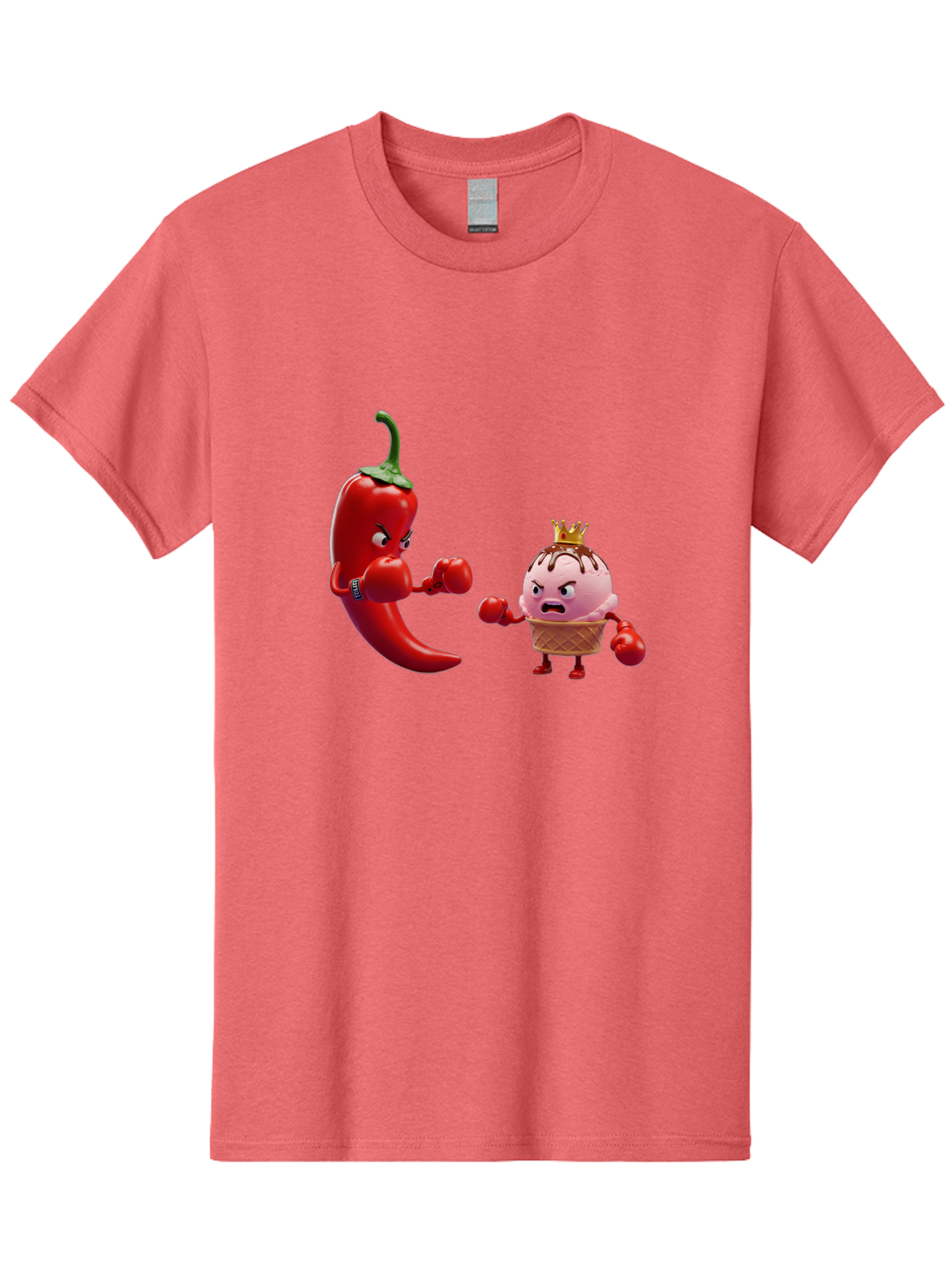 Chili-Pepper-Vs-Ice-Cream Men'S Graphic Tee, 100% Cotton, Comfortable Casual Summer Wear, Machine Washable, Vintage Camera, Old Camera, Antique Camera, Black Camera, Classic Photography, Photography Equipment, Nostalgic Device, Film Camera, Bam024
