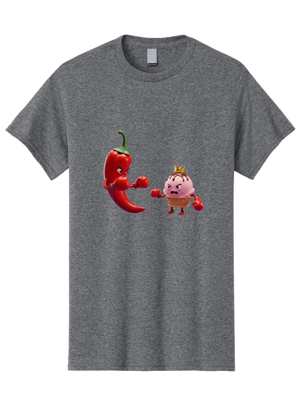 Chili-Pepper-Vs-Ice-Cream Men'S Graphic Tee, 100% Cotton, Comfortable Casual Summer Wear, Machine Washable, Vintage Camera, Old Camera, Antique Camera, Black Camera, Classic Photography, Photography Equipment, Nostalgic Device, Film Camera, Bam024