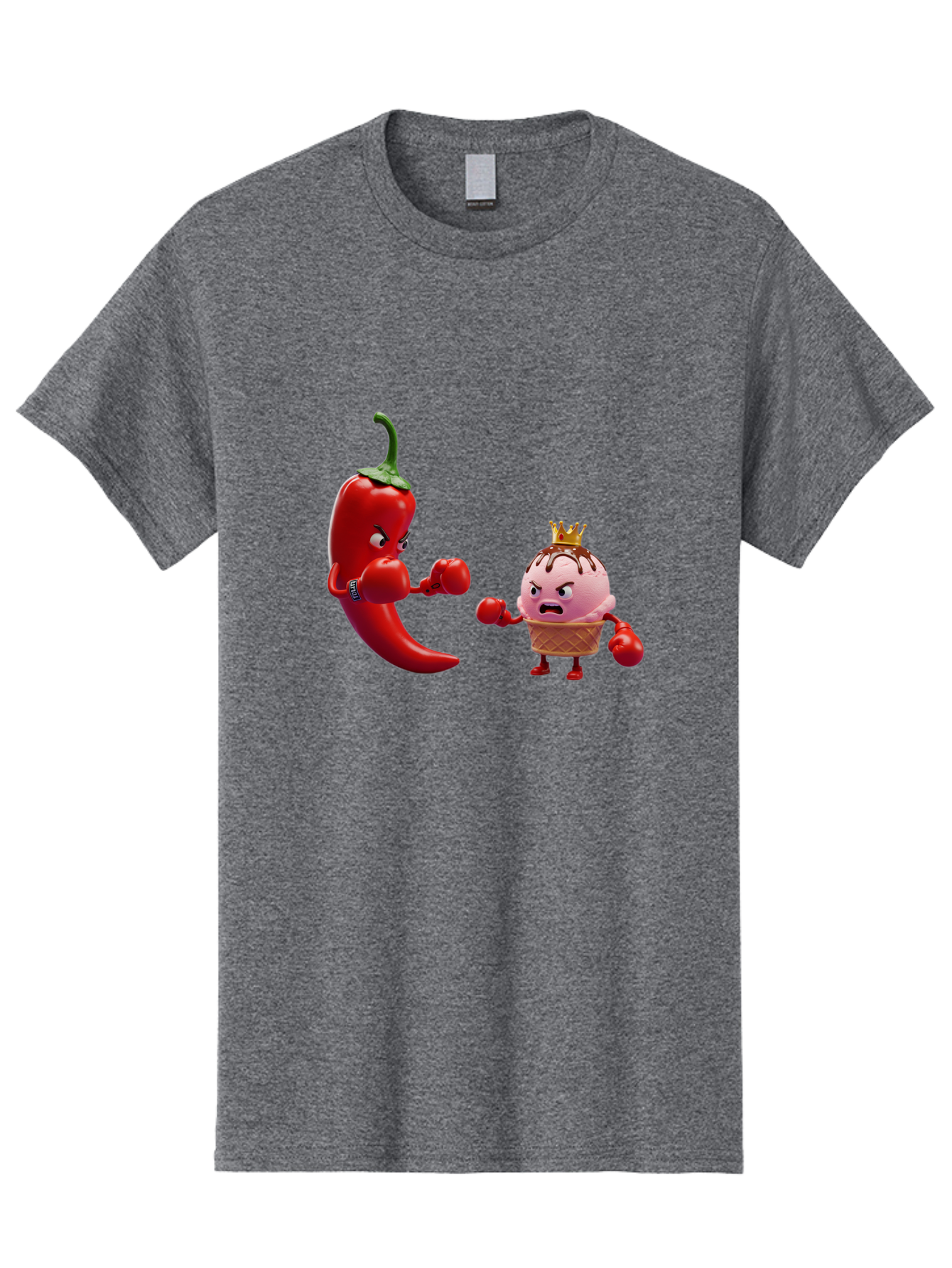 Chili-Pepper-Vs-Ice-Cream Men'S Graphic Tee, 100% Cotton, Comfortable Casual Summer Wear, Machine Washable, Vintage Camera, Old Camera, Antique Camera, Black Camera, Classic Photography, Photography Equipment, Nostalgic Device, Film Camera, Bam024