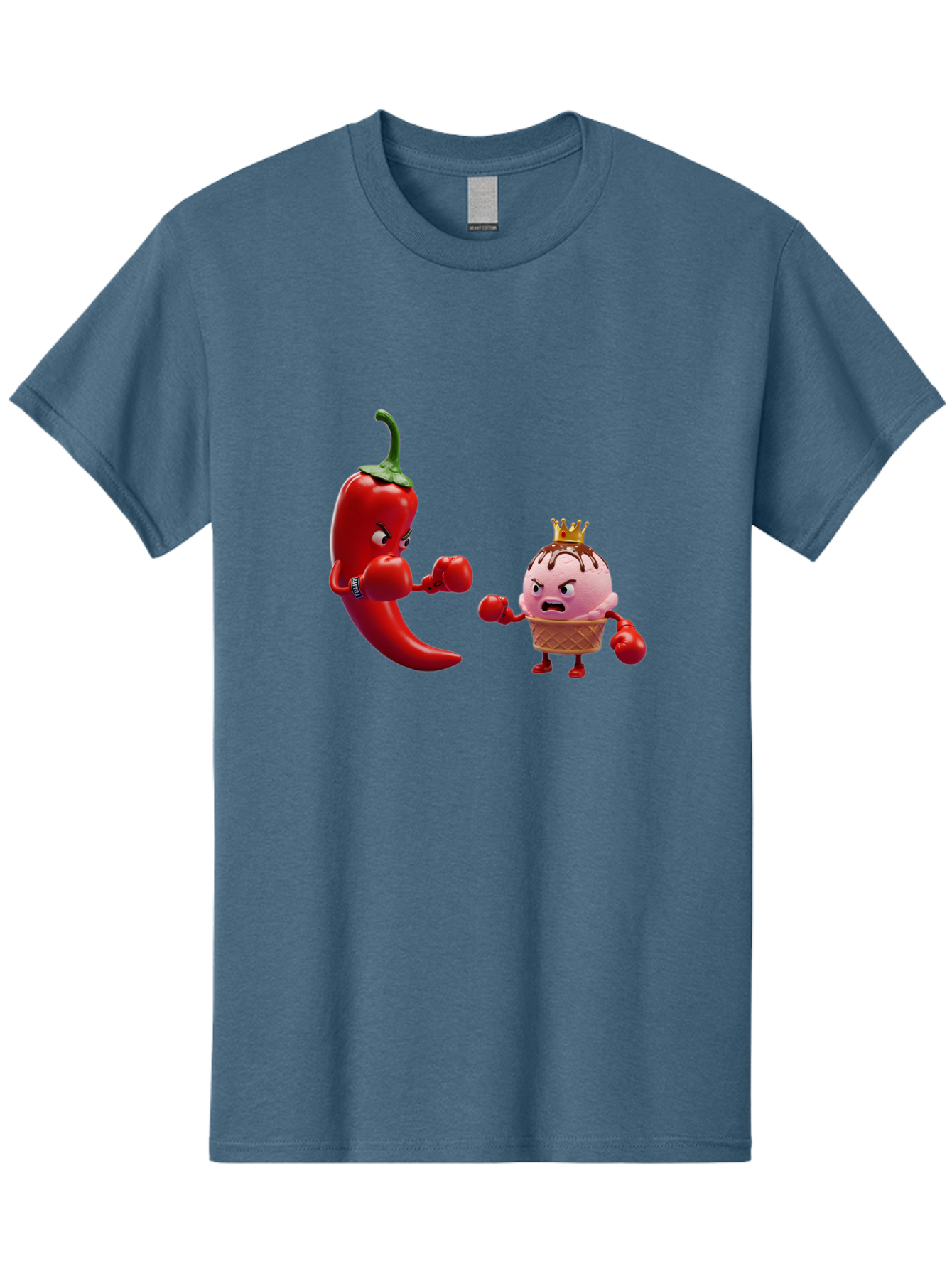 Chili-Pepper-Vs-Ice-Cream Men'S Graphic Tee, 100% Cotton, Comfortable Casual Summer Wear, Machine Washable, Vintage Camera, Old Camera, Antique Camera, Black Camera, Classic Photography, Photography Equipment, Nostalgic Device, Film Camera, Bam024
