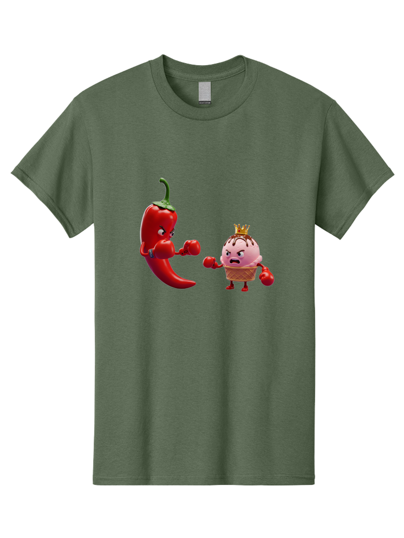 Chili-Pepper-Vs-Ice-Cream Men'S Graphic Tee, 100% Cotton, Comfortable Casual Summer Wear, Machine Washable, Vintage Camera, Old Camera, Antique Camera, Black Camera, Classic Photography, Photography Equipment, Nostalgic Device, Film Camera, Bam024