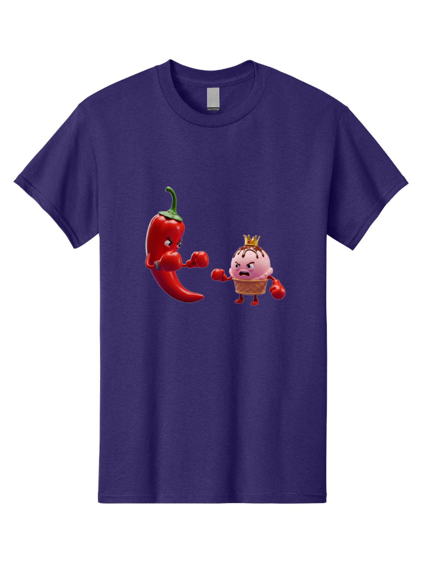 Chili-Pepper-Vs-Ice-Cream Men'S Graphic Tee, 100% Cotton, Comfortable Casual Summer Wear, Machine Washable, Vintage Camera, Old Camera, Antique Camera, Black Camera, Classic Photography, Photography Equipment, Nostalgic Device, Film Camera, Bam024