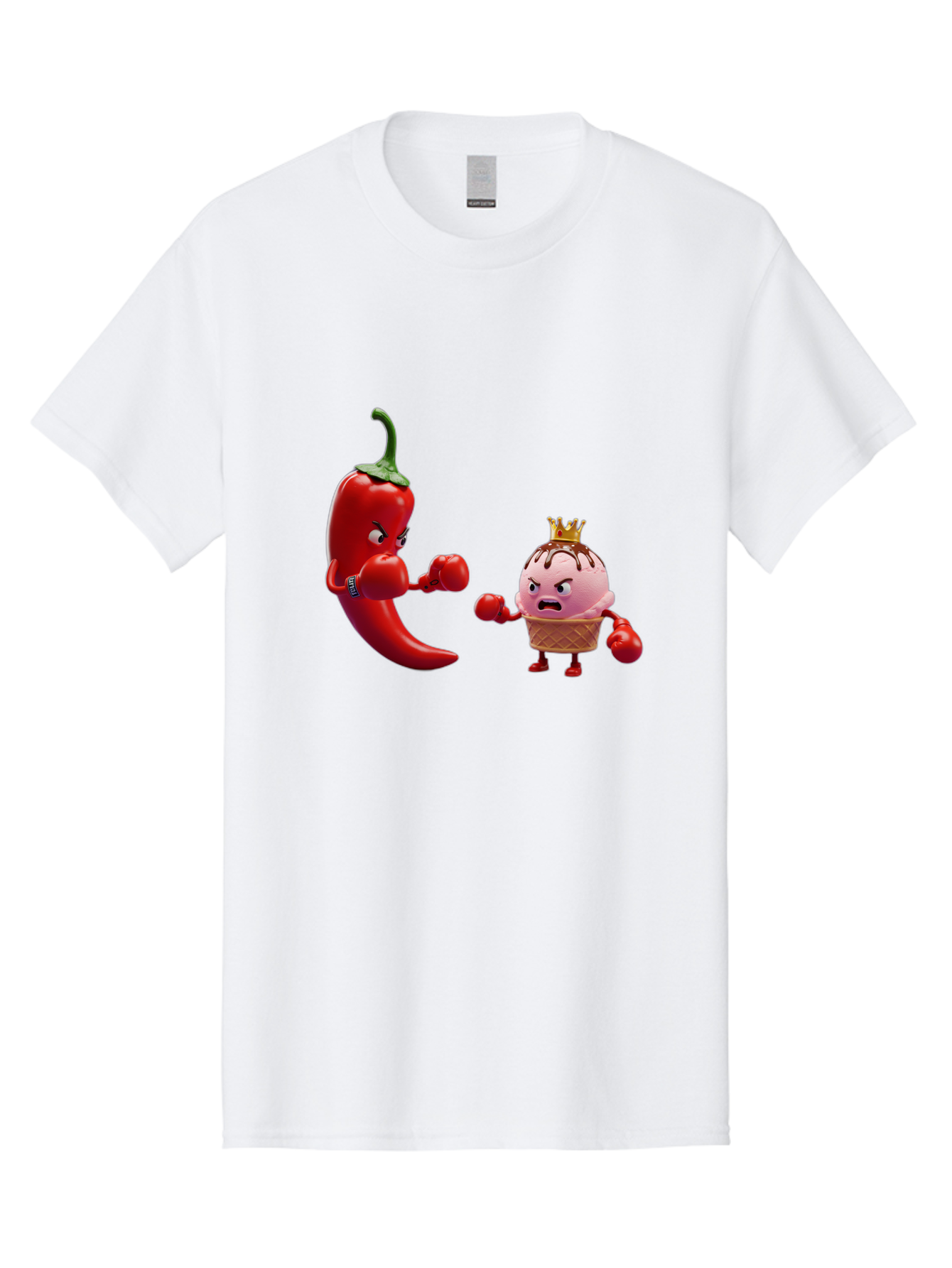 Chili-Pepper-Vs-Ice-Cream Men'S Graphic Tee, 100% Cotton, Comfortable Casual Summer Wear, Machine Washable, Vintage Camera, Old Camera, Antique Camera, Black Camera, Classic Photography, Photography Equipment, Nostalgic Device, Film Camera, Bam024