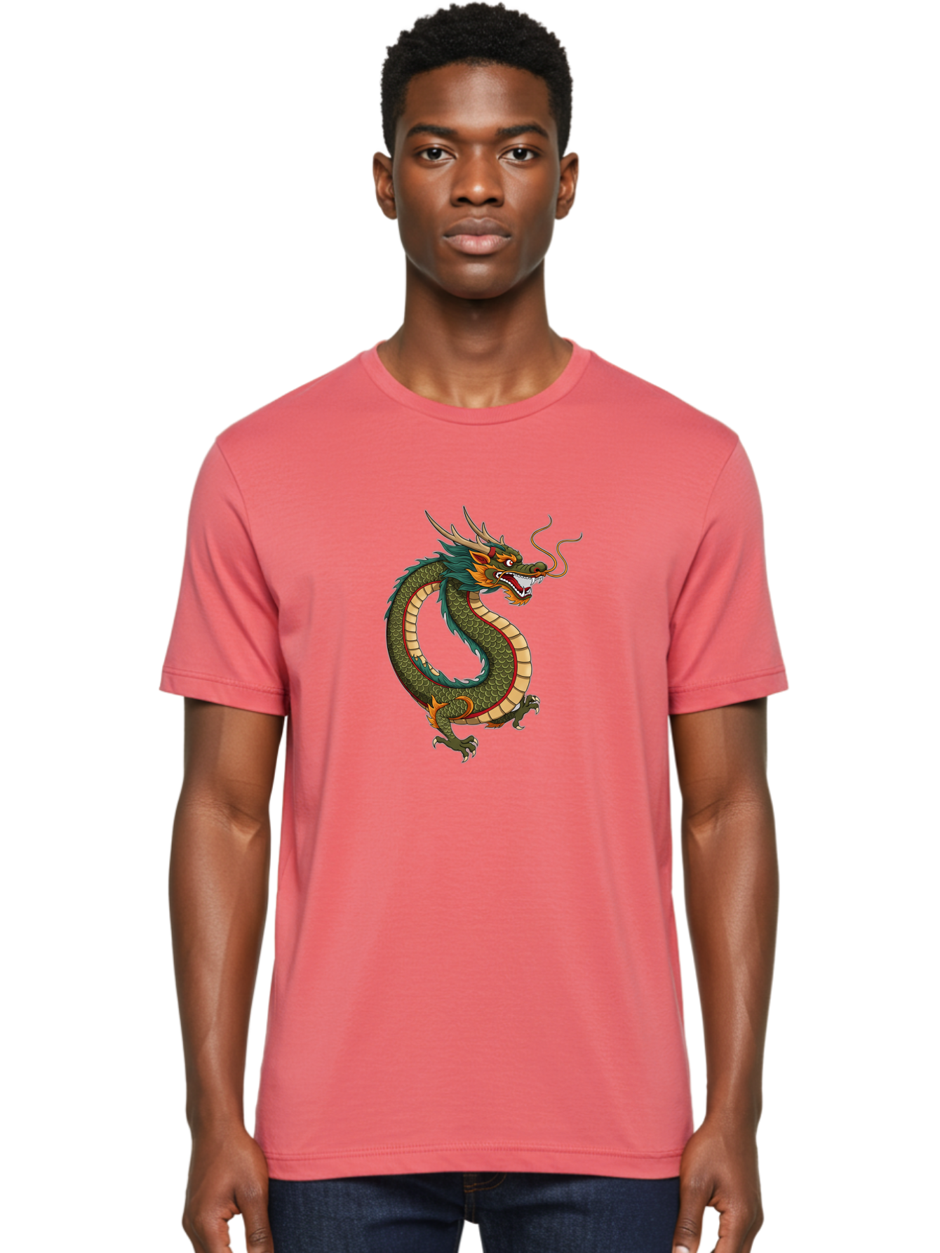 Chinese-Dragon Men'S Graphic Tee, 100% Cotton, Comfortable Casual Summer Wear, Machine Washable, Vintage Camera, Old Camera, Antique Camera, Black Camera, Classic Photography, Photography Equipment, Nostalgic Device, Film Camera, Camera Art Bam025