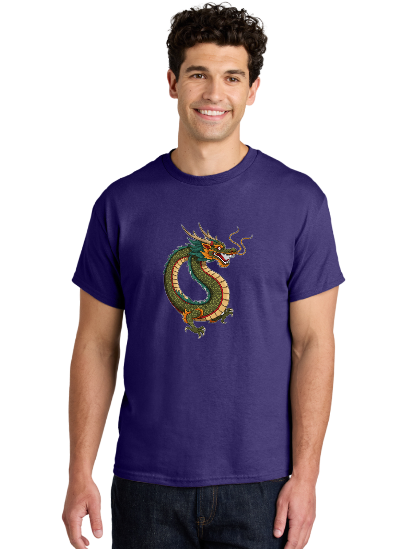 Chinese-Dragon Men'S Graphic Tee, 100% Cotton, Comfortable Casual Summer Wear, Machine Washable, Vintage Camera, Old Camera, Antique Camera, Black Camera, Classic Photography, Photography Equipment, Nostalgic Device, Film Camera, Camera Art Bam025