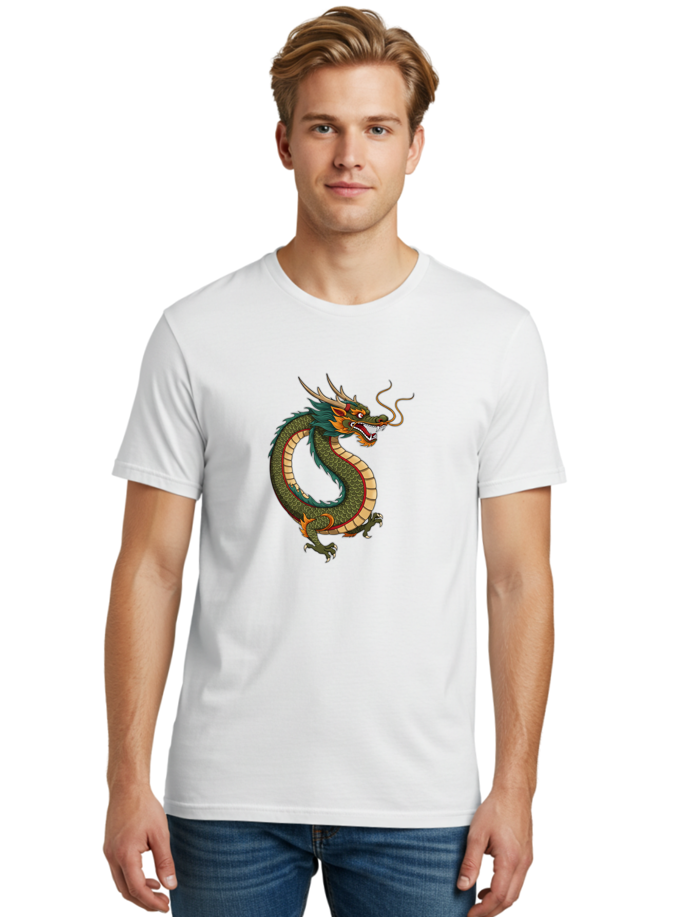 Chinese-Dragon Men'S Graphic Tee, 100% Cotton, Comfortable Casual Summer Wear, Machine Washable, Vintage Camera, Old Camera, Antique Camera, Black Camera, Classic Photography, Photography Equipment, Nostalgic Device, Film Camera, Camera Art Bam025