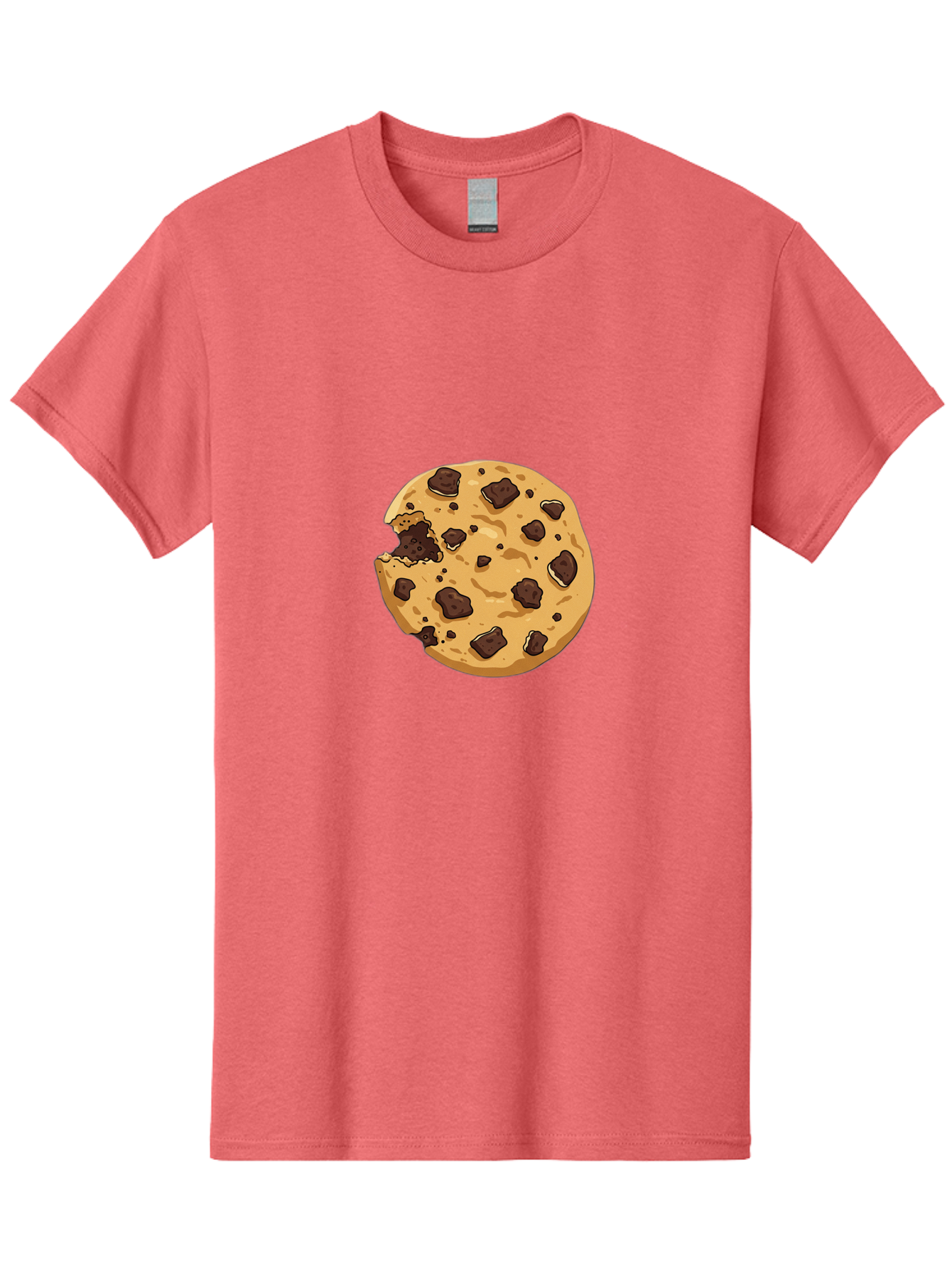 Chocolate-Chip-Cookie-Bite Men'S Graphic Tee, 100% Cotton, Comfortable Casual Summer Wear, Machine Washable, Vintage Camera, Old Camera, Antique Camera, Black Camera, Classic Photography, Photography Equipment, Nostalgic Device, Film Camera, Bam026