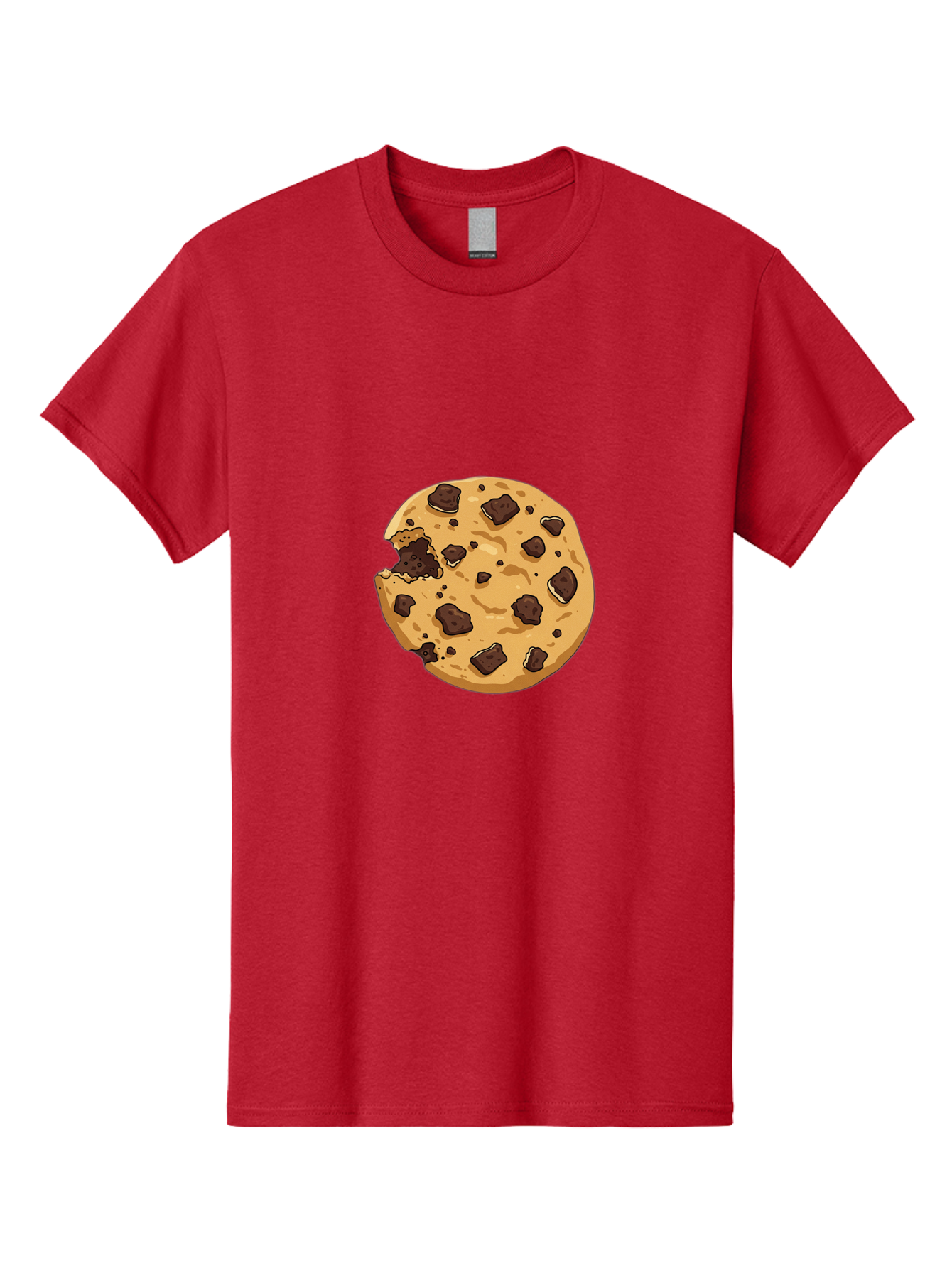 Chocolate-Chip-Cookie-Bite Men'S Graphic Tee, 100% Cotton, Comfortable Casual Summer Wear, Machine Washable, Vintage Camera, Old Camera, Antique Camera, Black Camera, Classic Photography, Photography Equipment, Nostalgic Device, Film Camera, Bam026