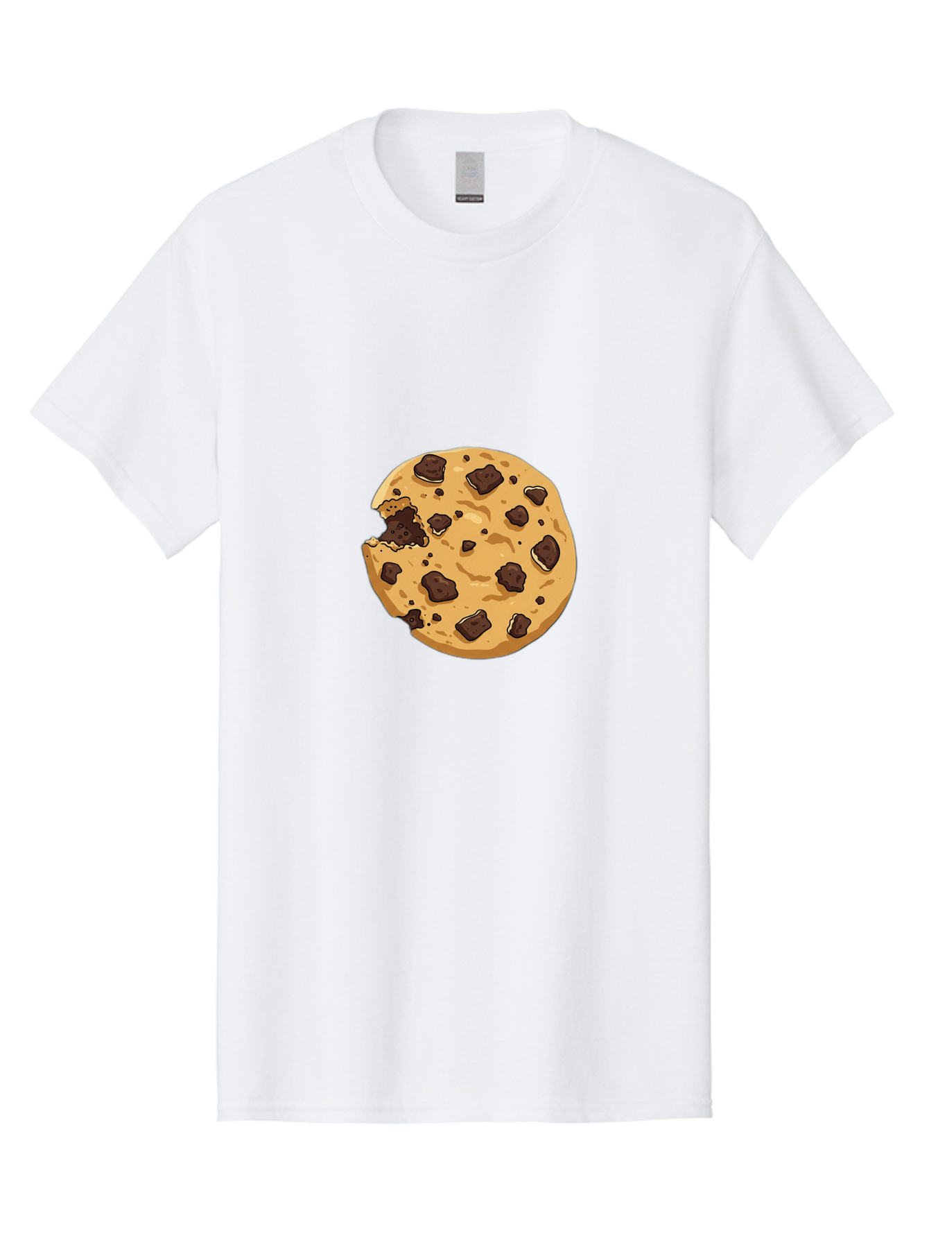 Chocolate-Chip-Cookie-Bite Men'S Graphic Tee, 100% Cotton, Comfortable Casual Summer Wear, Machine Washable, Vintage Camera, Old Camera, Antique Camera, Black Camera, Classic Photography, Photography Equipment, Nostalgic Device, Film Camera, Bam026