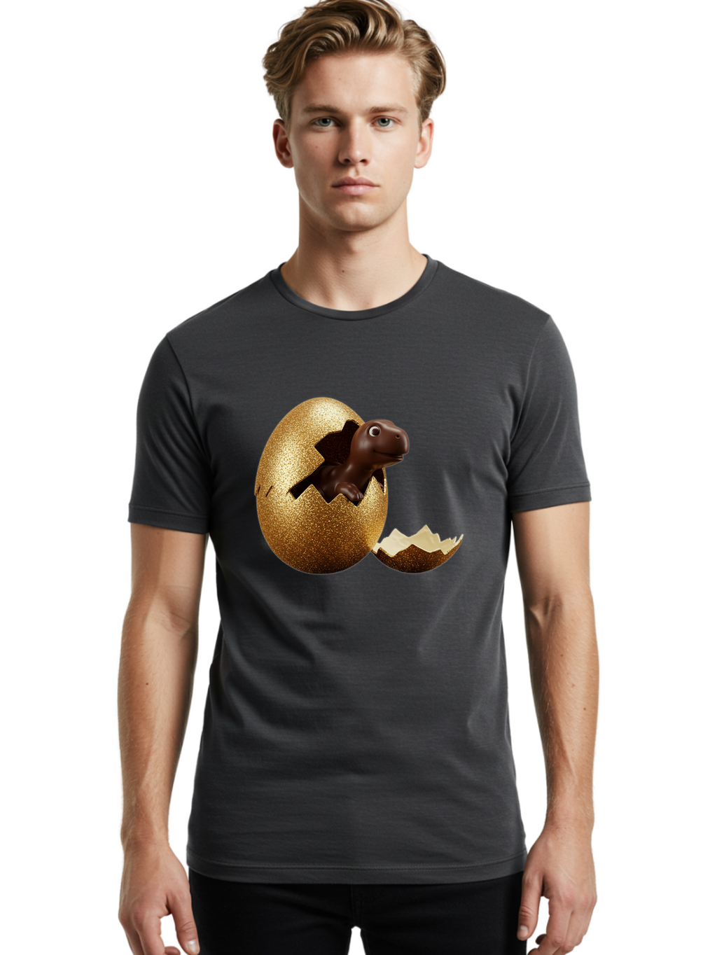 Chocolate-Dinosaur Men'S Graphic Tee, 100% Cotton, Comfortable Casual Summer Wear, Machine Washable, Vintage Camera, Old Camera, Antique Camera, Black Camera, Classic Photography, Photography Equipment, Nostalgic Device, Film Camera, Bam028