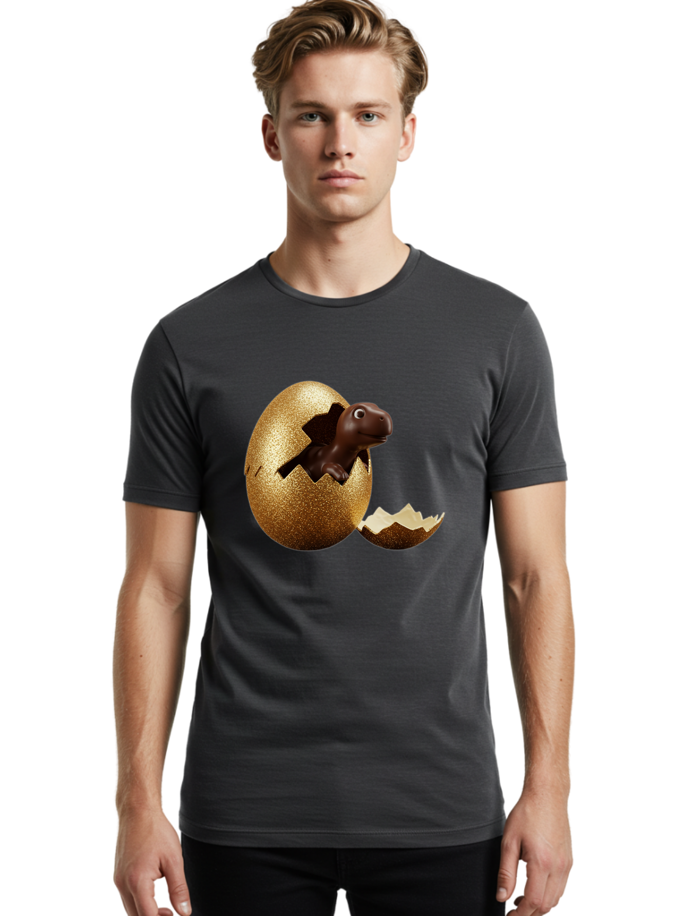 Chocolate-Dinosaur Men'S Graphic Tee, 100% Cotton, Comfortable Casual Summer Wear, Machine Washable, Vintage Camera, Old Camera, Antique Camera, Black Camera, Classic Photography, Photography Equipment, Nostalgic Device, Film Camera, Bam028