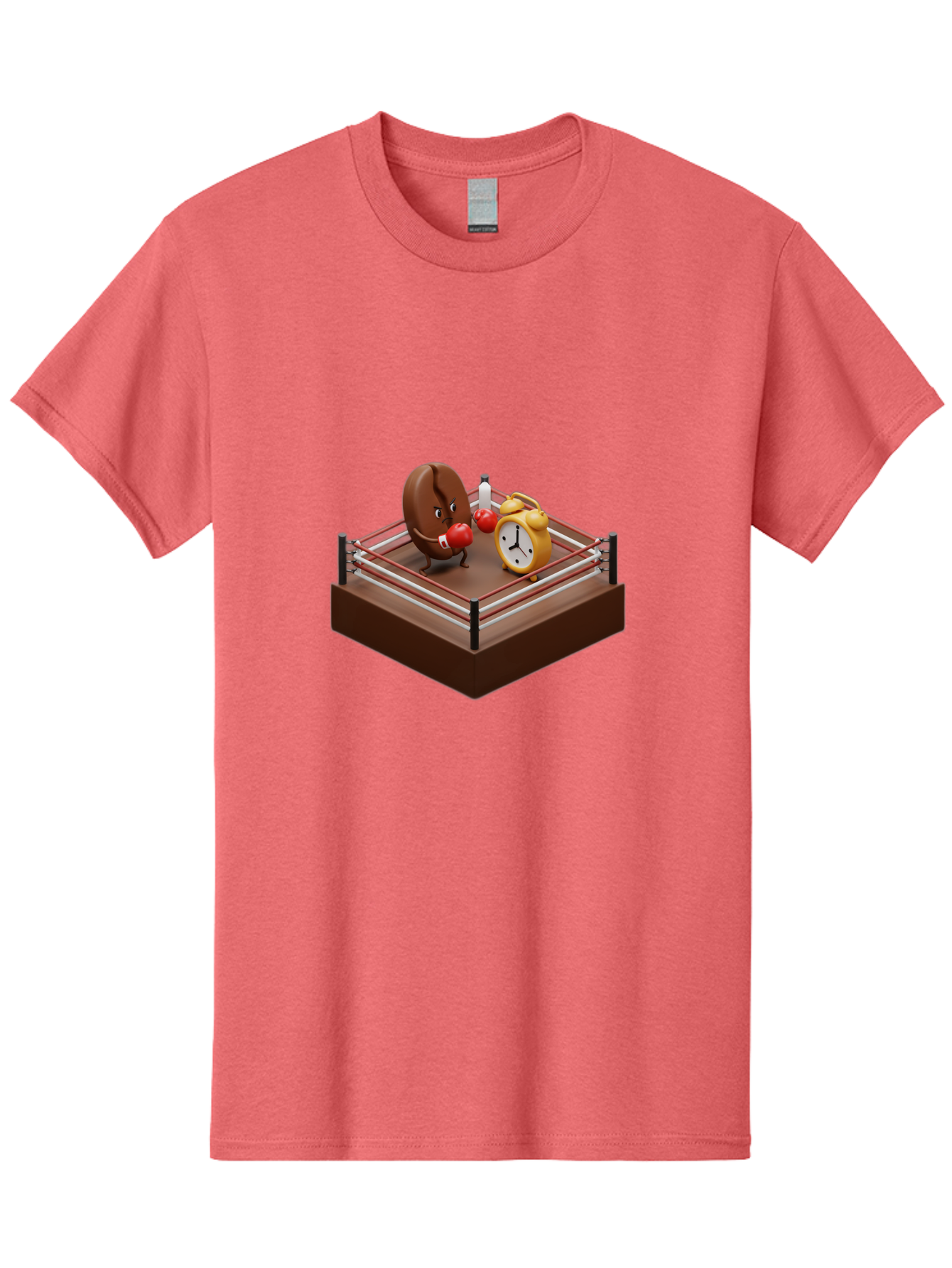 Chocolate-Donut-In-Boxing-Ring Men'S Graphic Tee, 100% Cotton, Comfortable Casual Summer Wear, Machine Washable, Vintage Camera, Old Camera, Antique Camera, Black Camera, Classic Photography, Photography Equipment, Nostalgic Device, Bam029