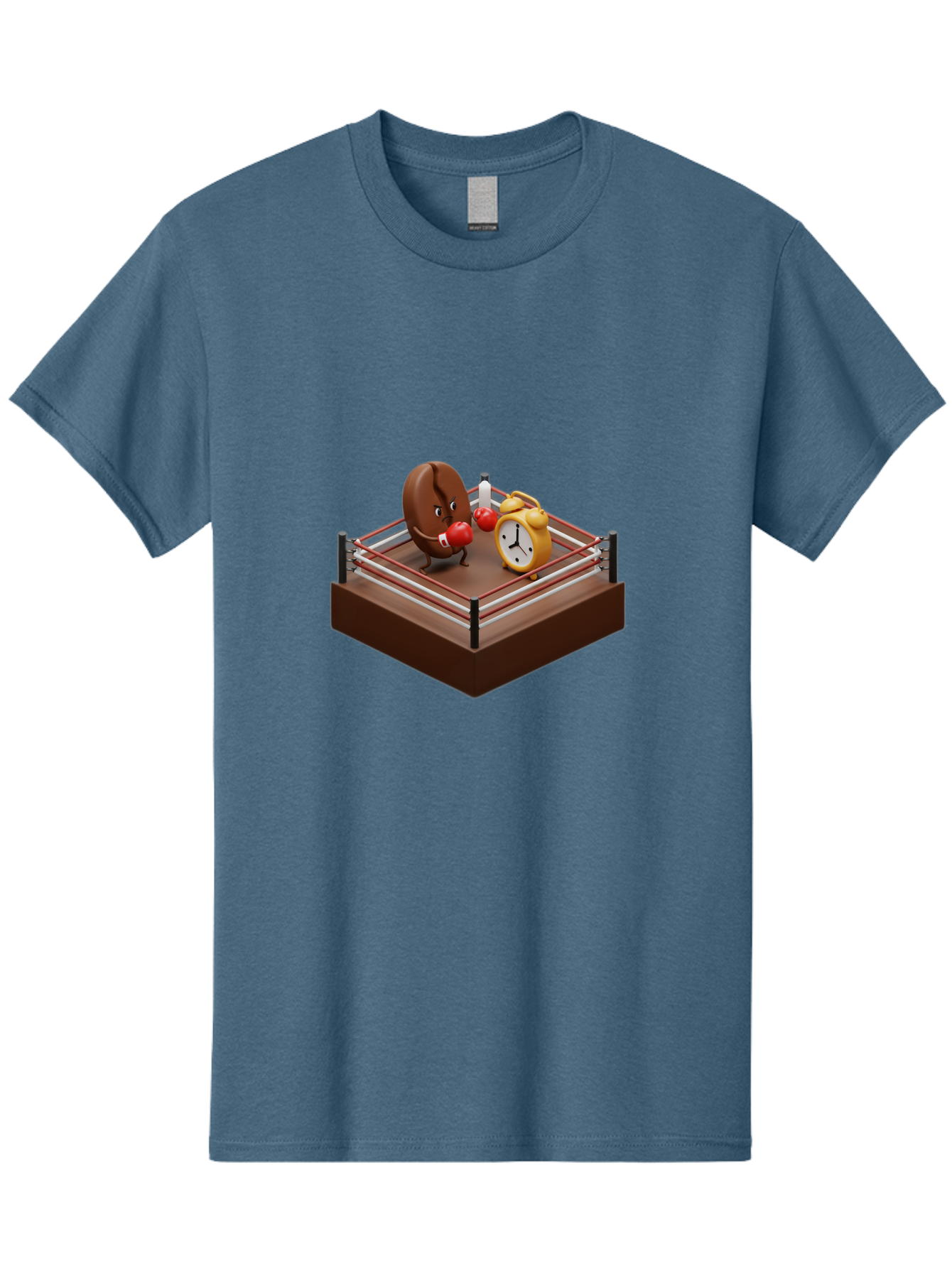 Chocolate-Donut-In-Boxing-Ring Men'S Graphic Tee, 100% Cotton, Comfortable Casual Summer Wear, Machine Washable, Vintage Camera, Old Camera, Antique Camera, Black Camera, Classic Photography, Photography Equipment, Nostalgic Device, Bam029